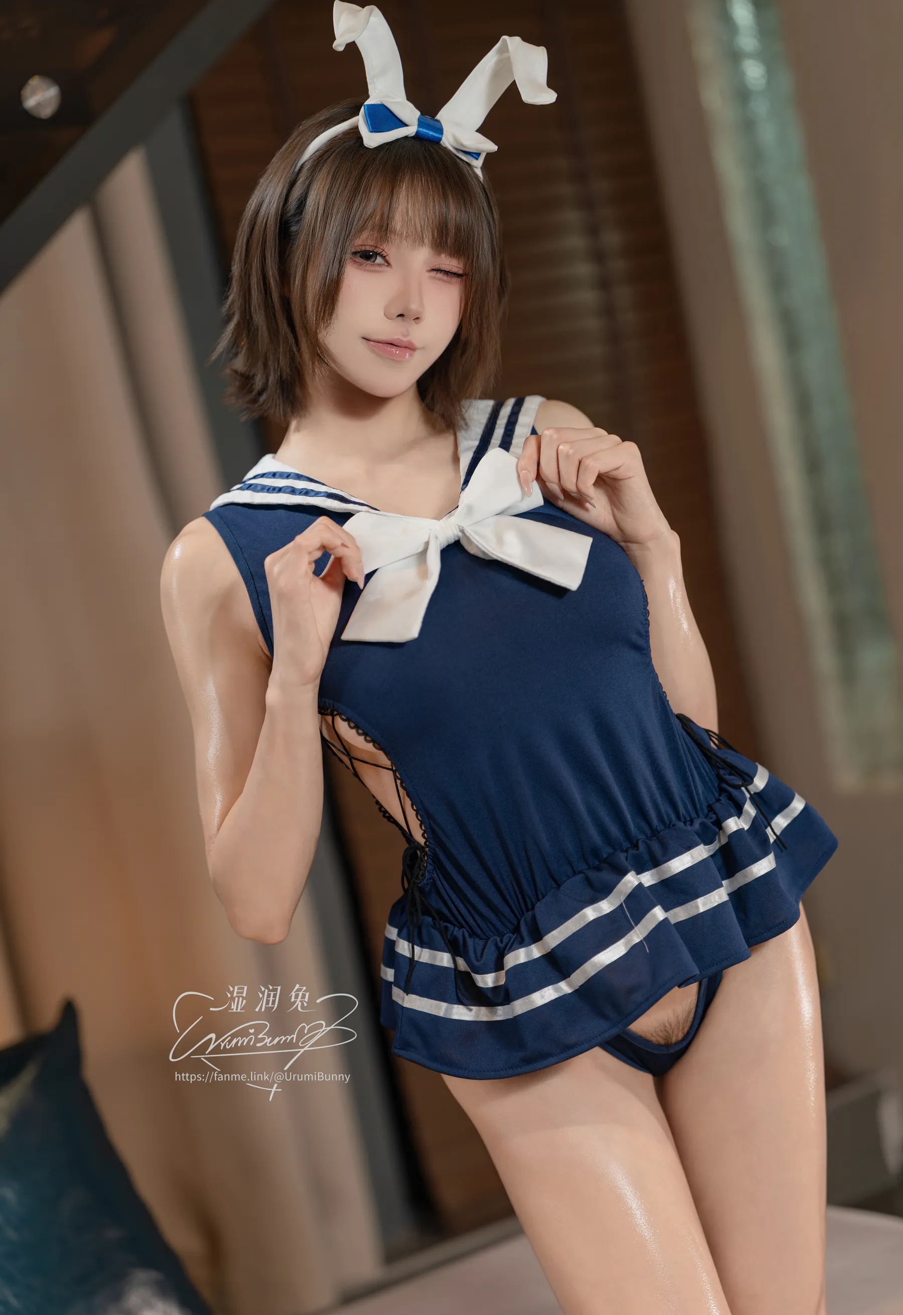 颜值博主咬一口兔娘 NO.306 &ndash; 2026年05月月票专属特典 水手兔 [20P]Xiuren秀人写真高清美女套图写真下载-看套图看套图