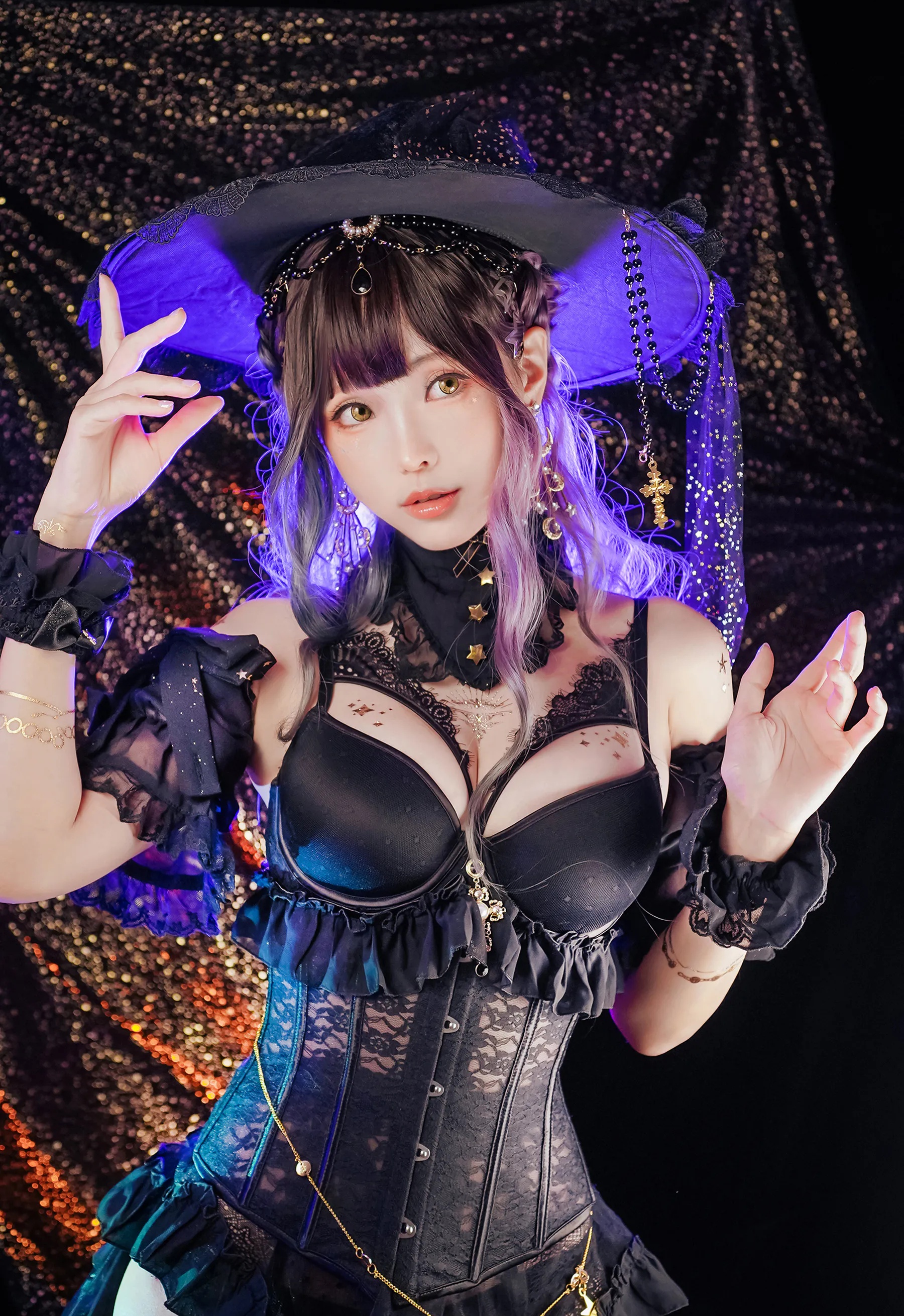 Coser妹子_ElyEE子_No.080 Astrology Witch 主题写真 [33P]Xiuren秀人写真高清美女套图写真下载-看套图看套图