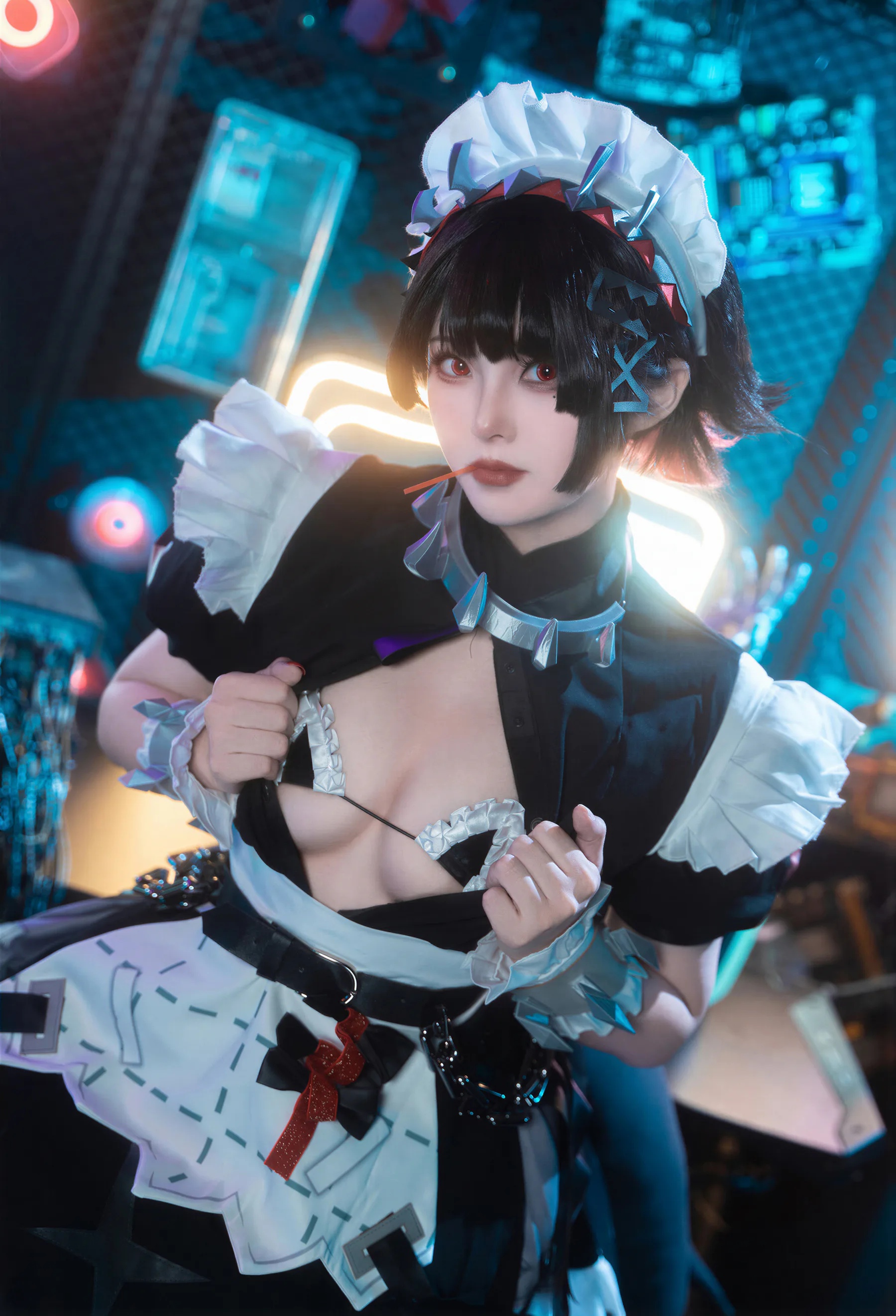 网络美女_Natsuko夏夏子_No.102 绝区零 艾莲乔 主题写真 [93P]Xiuren秀人写真高清美女套图写真下载-看套图看套图