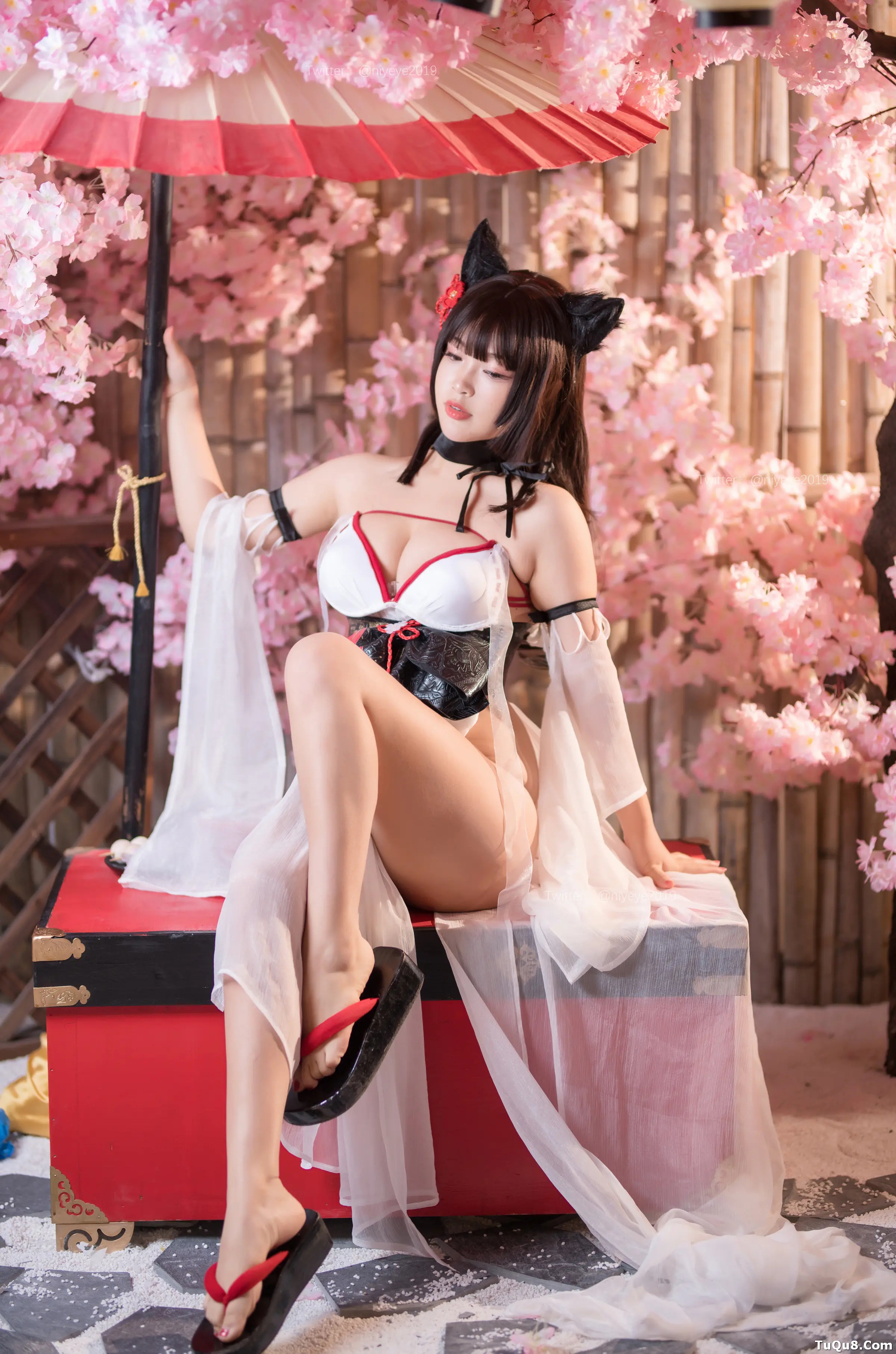 萌系小姐姐_白烨烨_No.054 &ndash; 湿身天诚泳装 主题写真 [61P]Xiuren秀人写真高清美女套图写真下载-看套图看套图