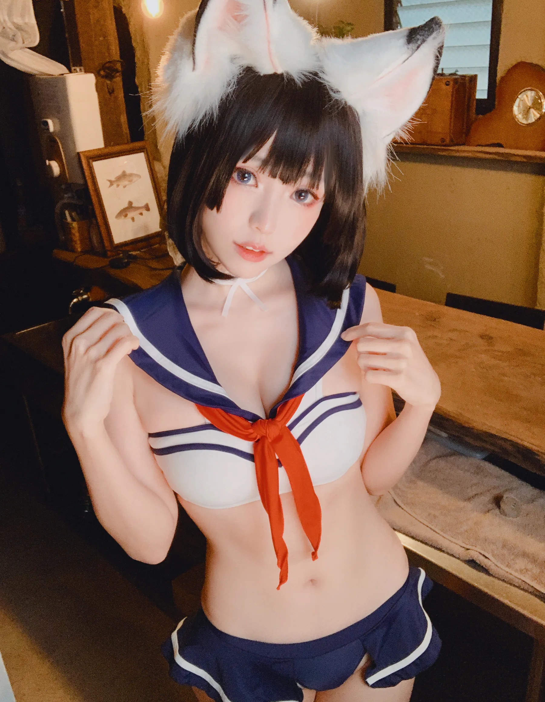 Coser妹子_ElyEE子_No.084 Kemomimi Izakaya 獸耳居酒屋 [31P]Xiuren秀人写真高清美女套图写真下载-看套图看套图