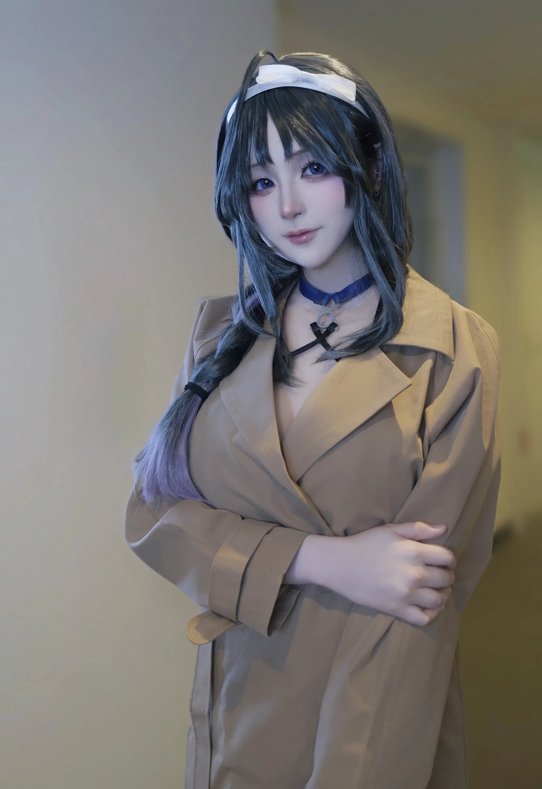 颜值博主_幼愛Youmeko_No.028 &ndash; 碧藍航線 定安 [23P]Xiuren秀人写真高清美女套图写真下载-看套图看套图