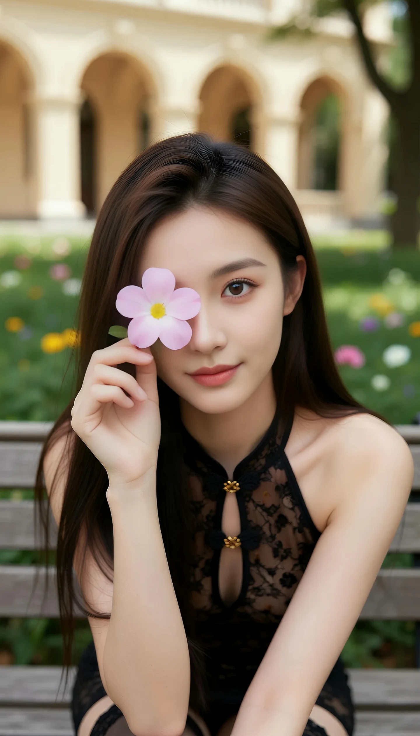 AIG美女_No.440_猫猫er_黑色情趣旗袍 [69+1P]Xiuren秀人写真高清美女套图写真下载-看套图看套图