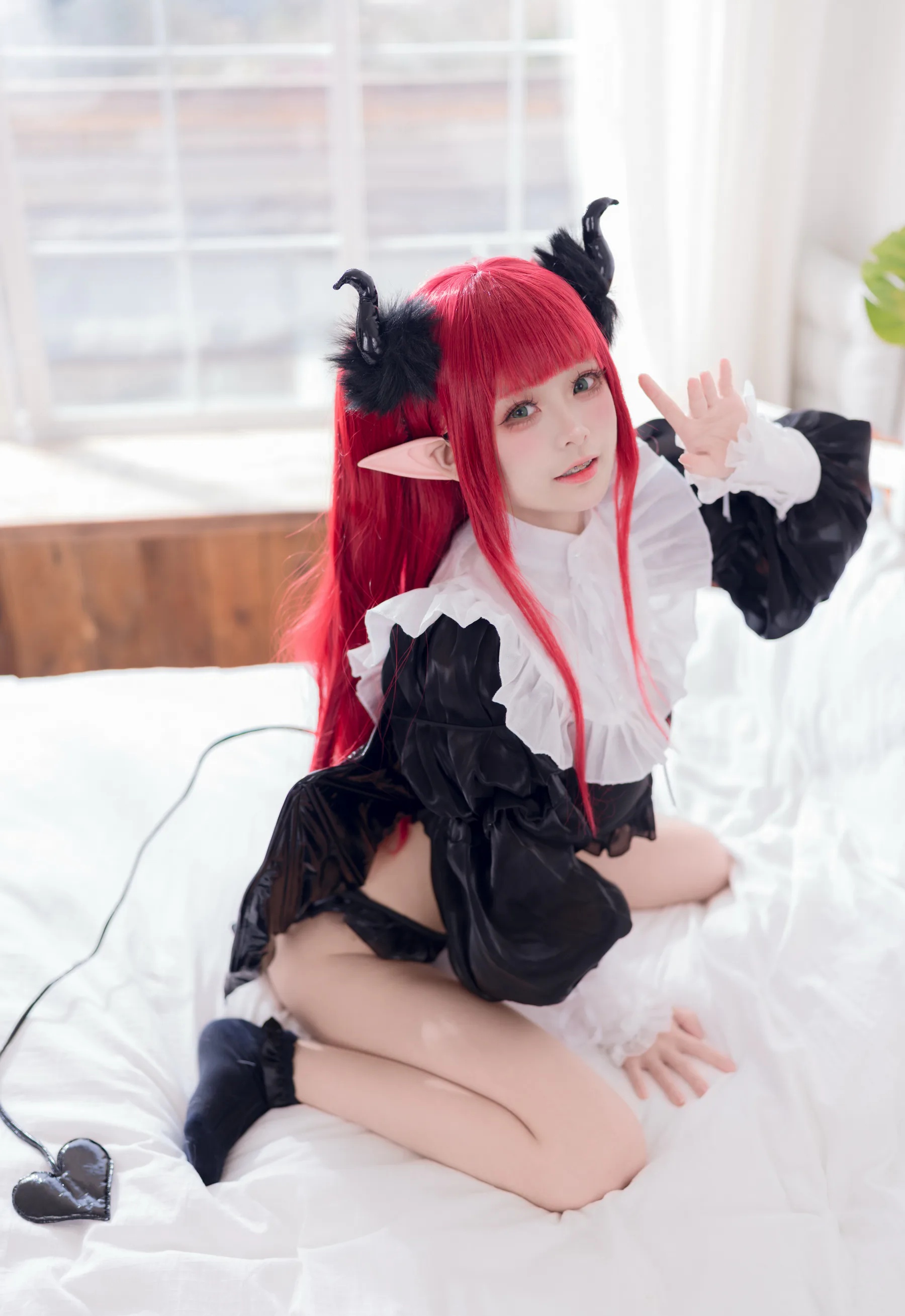 人气Coser美女_九柒喵_No.019 魅魔利兹 主题写真 [40P]Xiuren秀人写真高清美女套图写真下载-看套图看套图