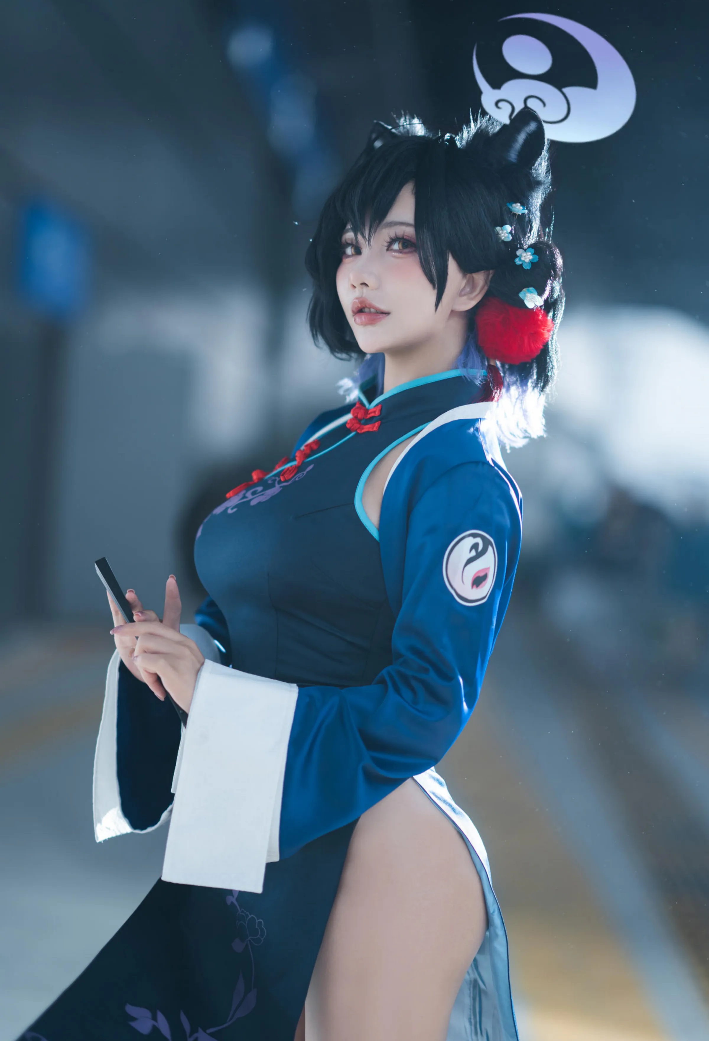 国产Coser美女_是一只熊仔吗_No.037 &ndash; 蔚蓝档案 漆原辉夜 [55P]-看套图