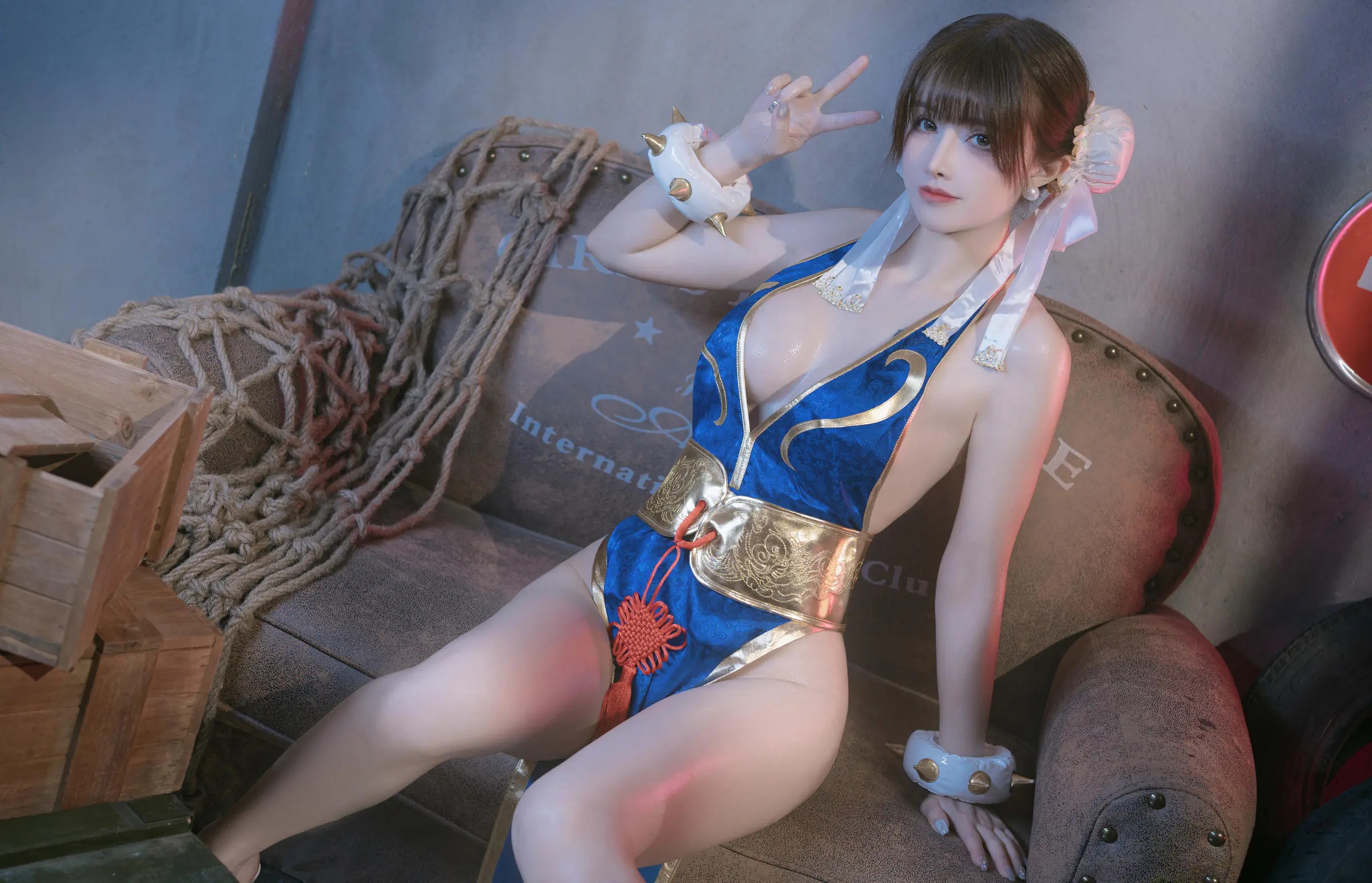 Coser美女_鹿八岁baby_No.085 &ndash; 春丽的格斗辅导 [90P]Xiuren秀人写真高清美女套图写真下载-看套图看套图