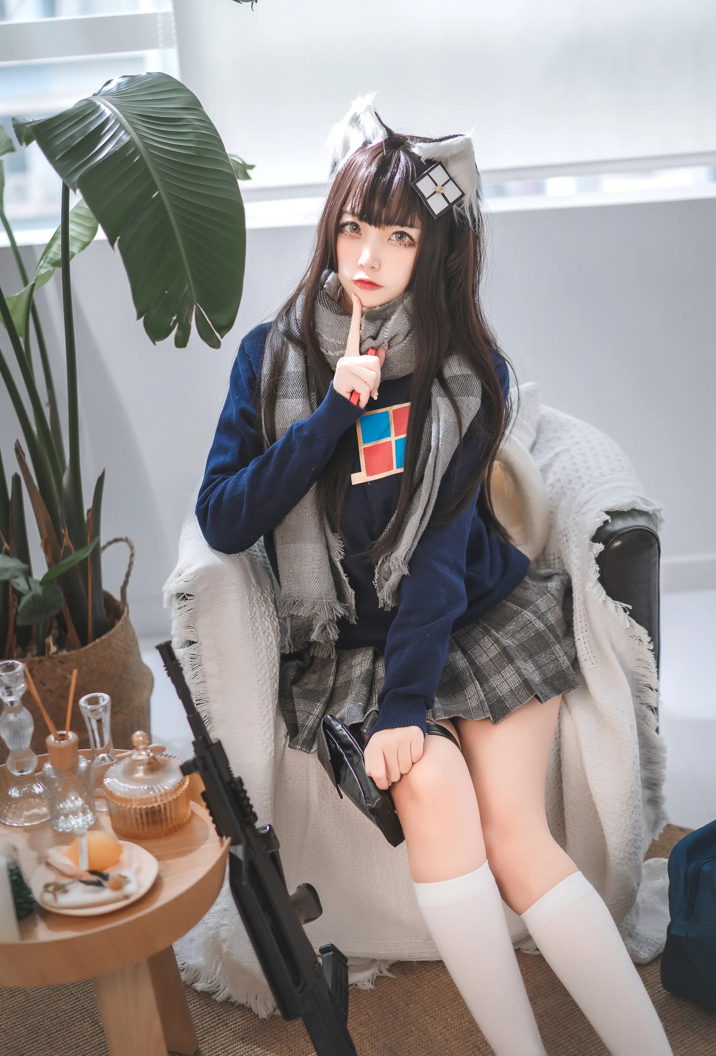 Coser美女_二佐nisa_No.093 &ndash; 11月铁粉福利 少前95式JK [13P]Xiuren秀人写真高清美女套图写真下载-看套图看套图