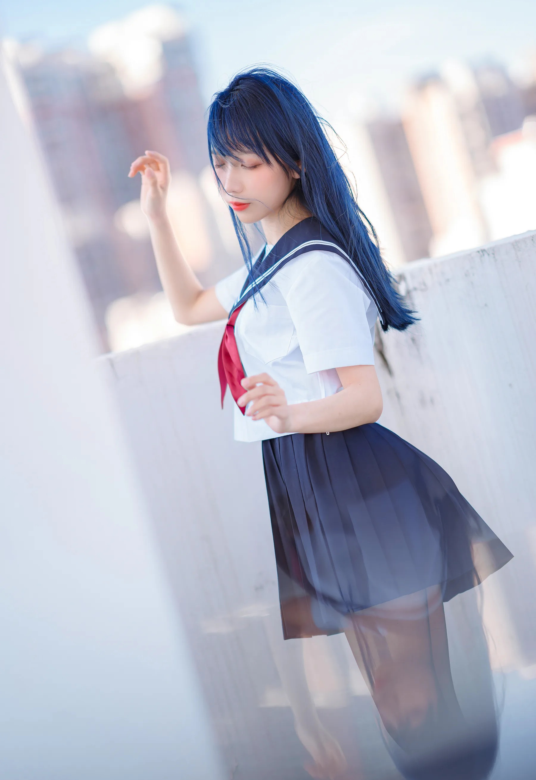 Coser美女_果咩酱w_No.019 &ndash; JK制服 主题写真 [30P]Xiuren秀人写真高清美女套图写真下载-看套图看套图
