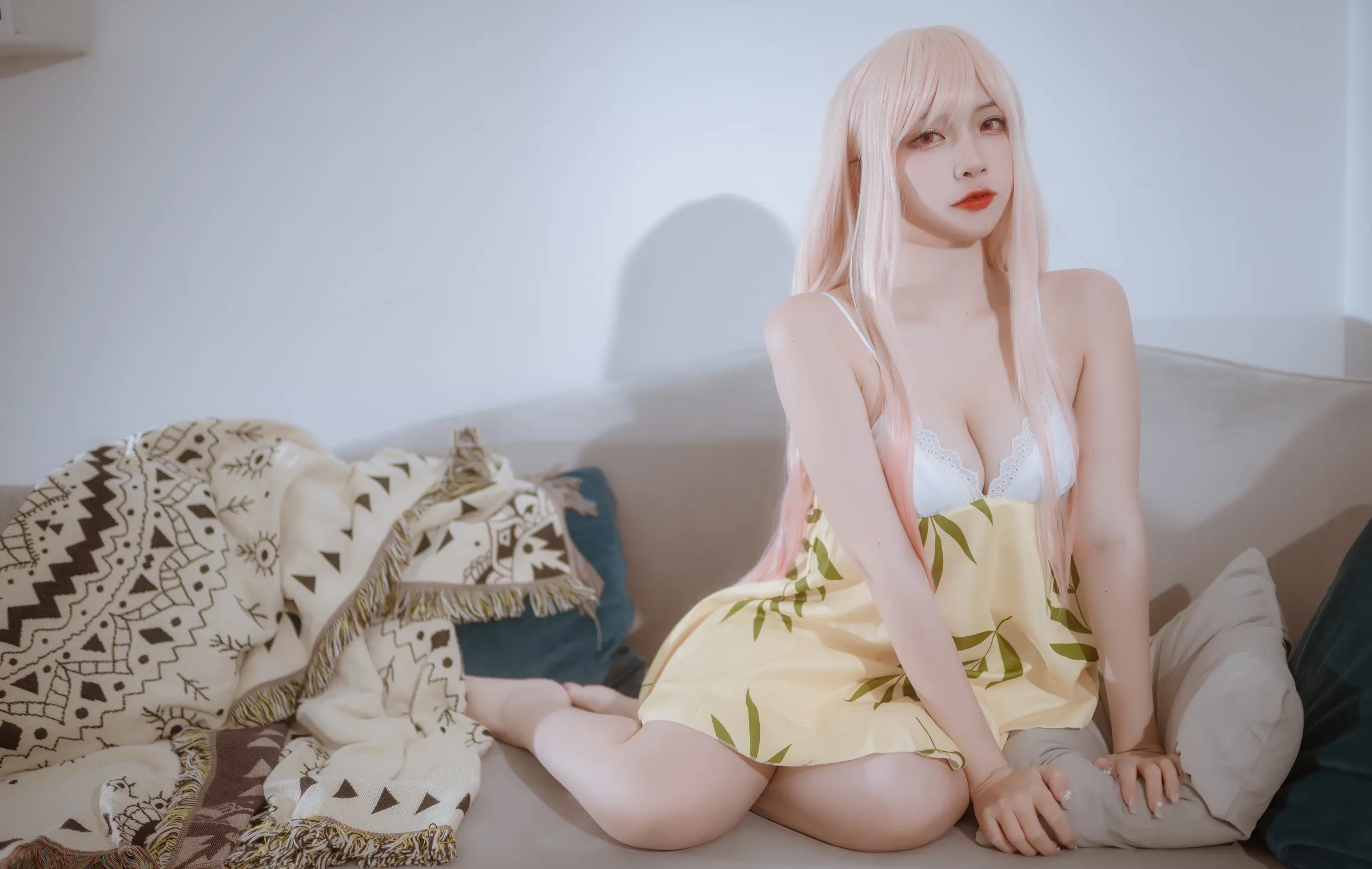 Coser美女_二佐nisa_No.163 &ndash; 海梦睡衣 主题写真 [22P]Xiuren秀人写真高清美女套图写真下载-看套图看套图