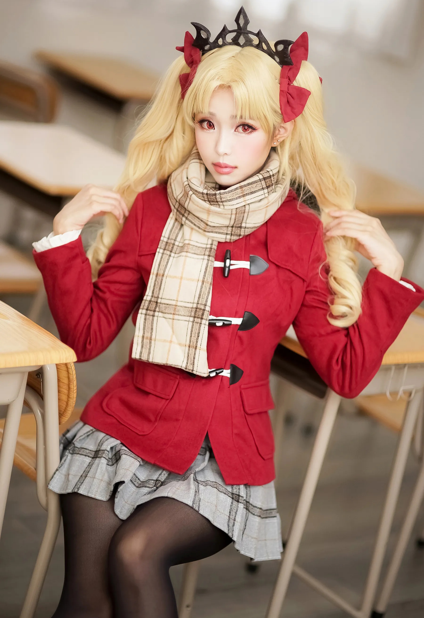 Coser妹子_ElyEE子_No.059 远坂凛-jk 主题写真 [55P]Xiuren秀人写真高清美女套图写真下载-看套图看套图