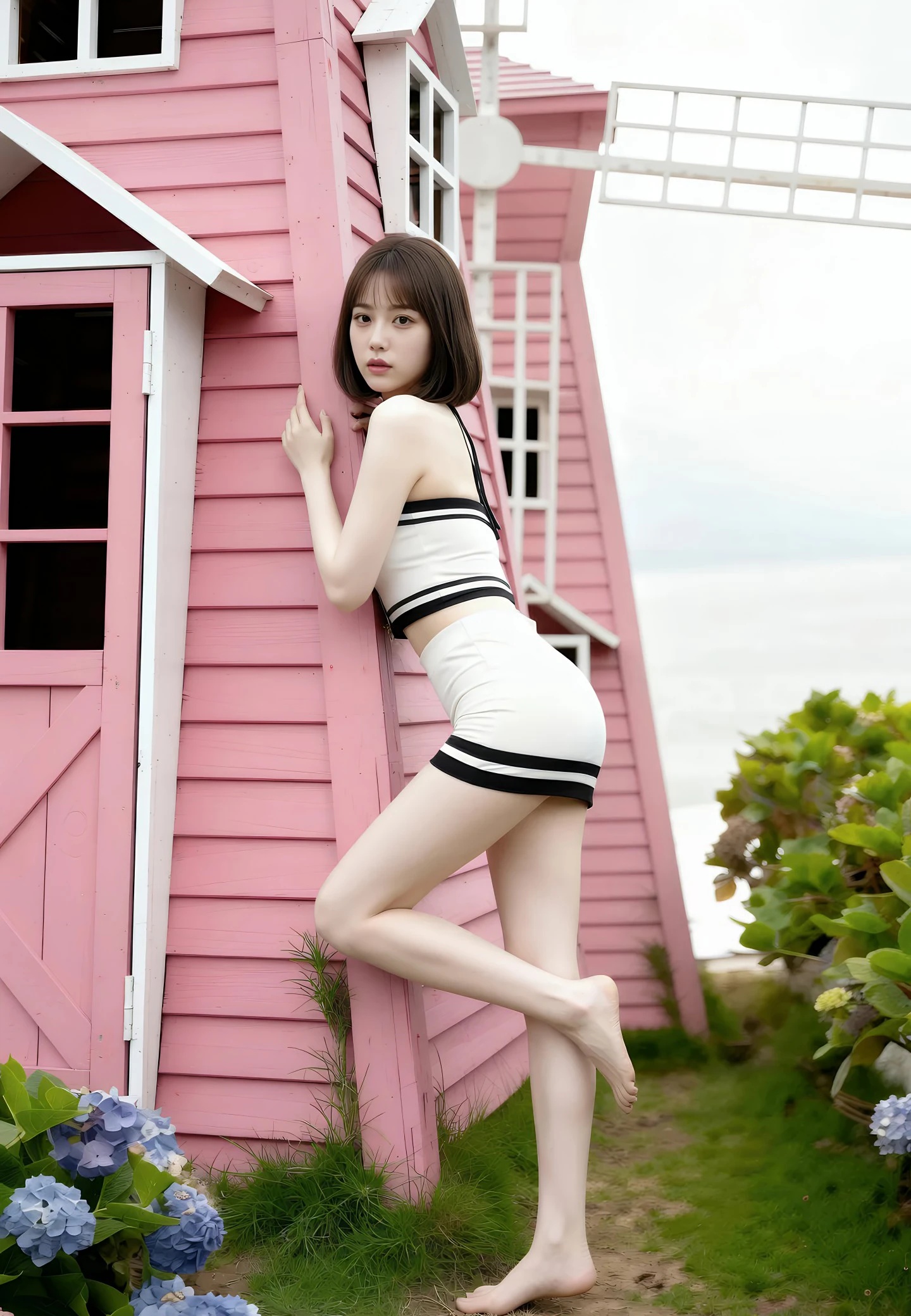 AIG美女_No.571_小乔不乔_短裙套装 主题写真 [79+1P]Xiuren秀人写真高清美女套图写真下载-看套图看套图