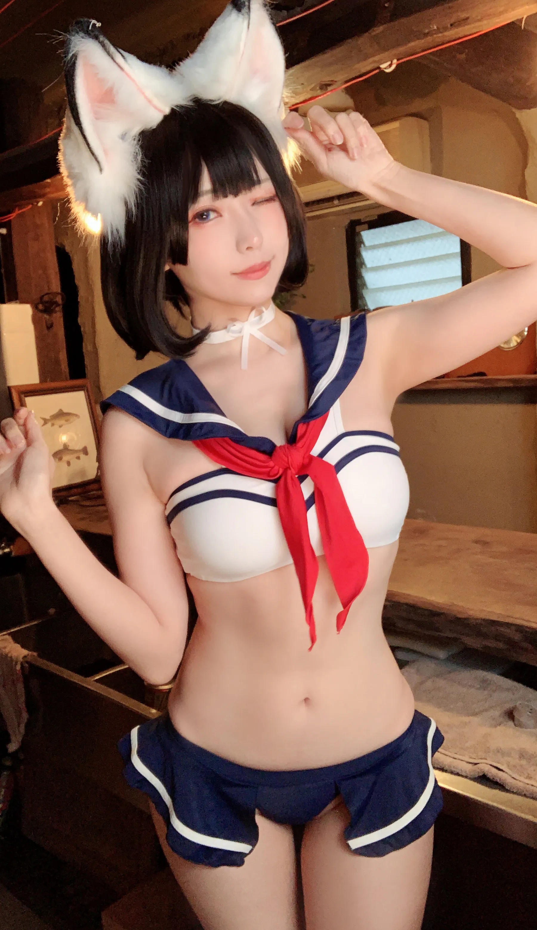 Coser妹子_ElyEE子_No.084 Kemomimi Izakaya 獸耳居酒屋 [31P]Xiuren秀人写真高清美女套图写真下载-看套图看套图
