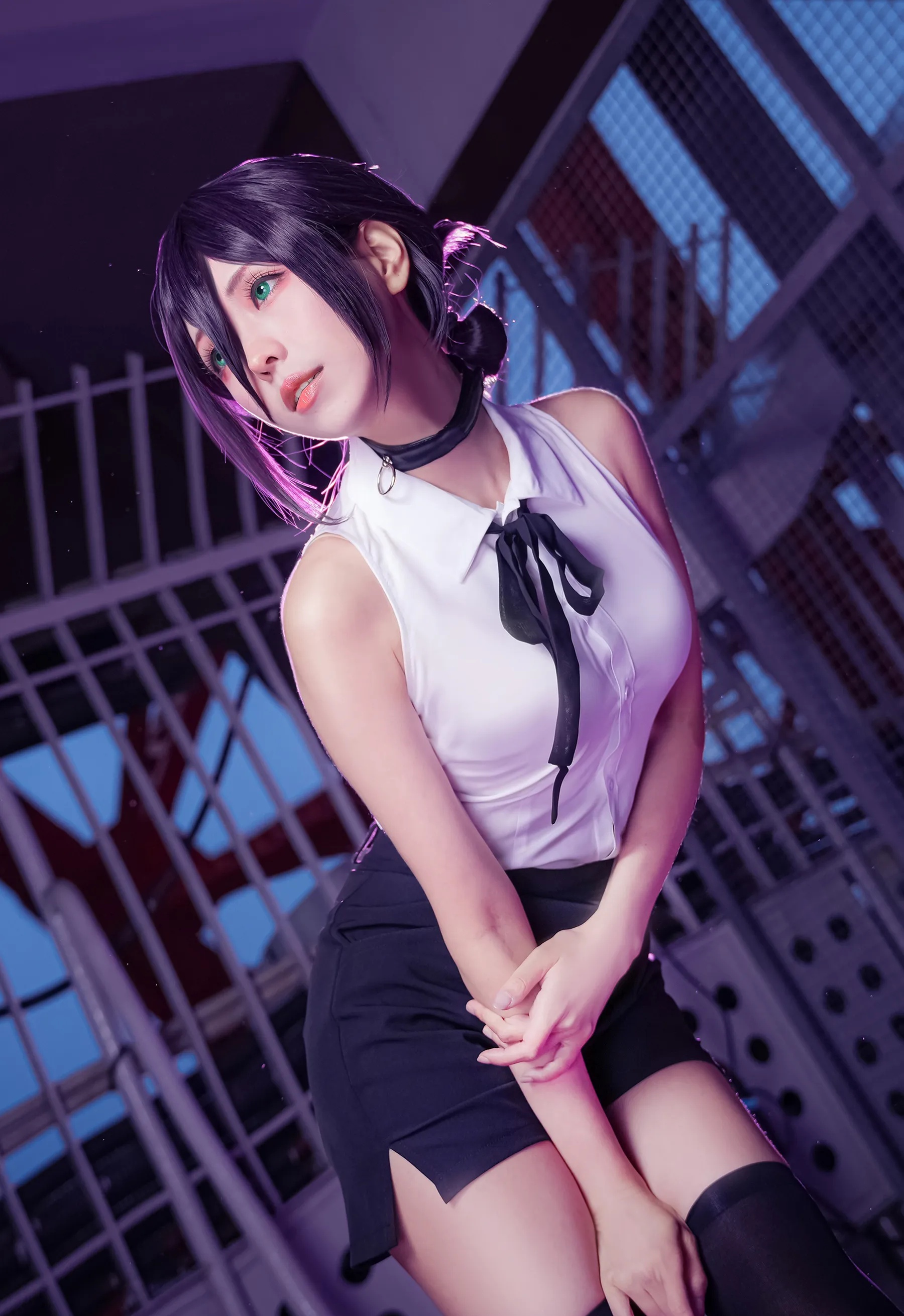 Coser妹子_ElyEE子_No.117 Reze 主题写真 [15P]Xiuren秀人写真高清美女套图写真下载-看套图看套图