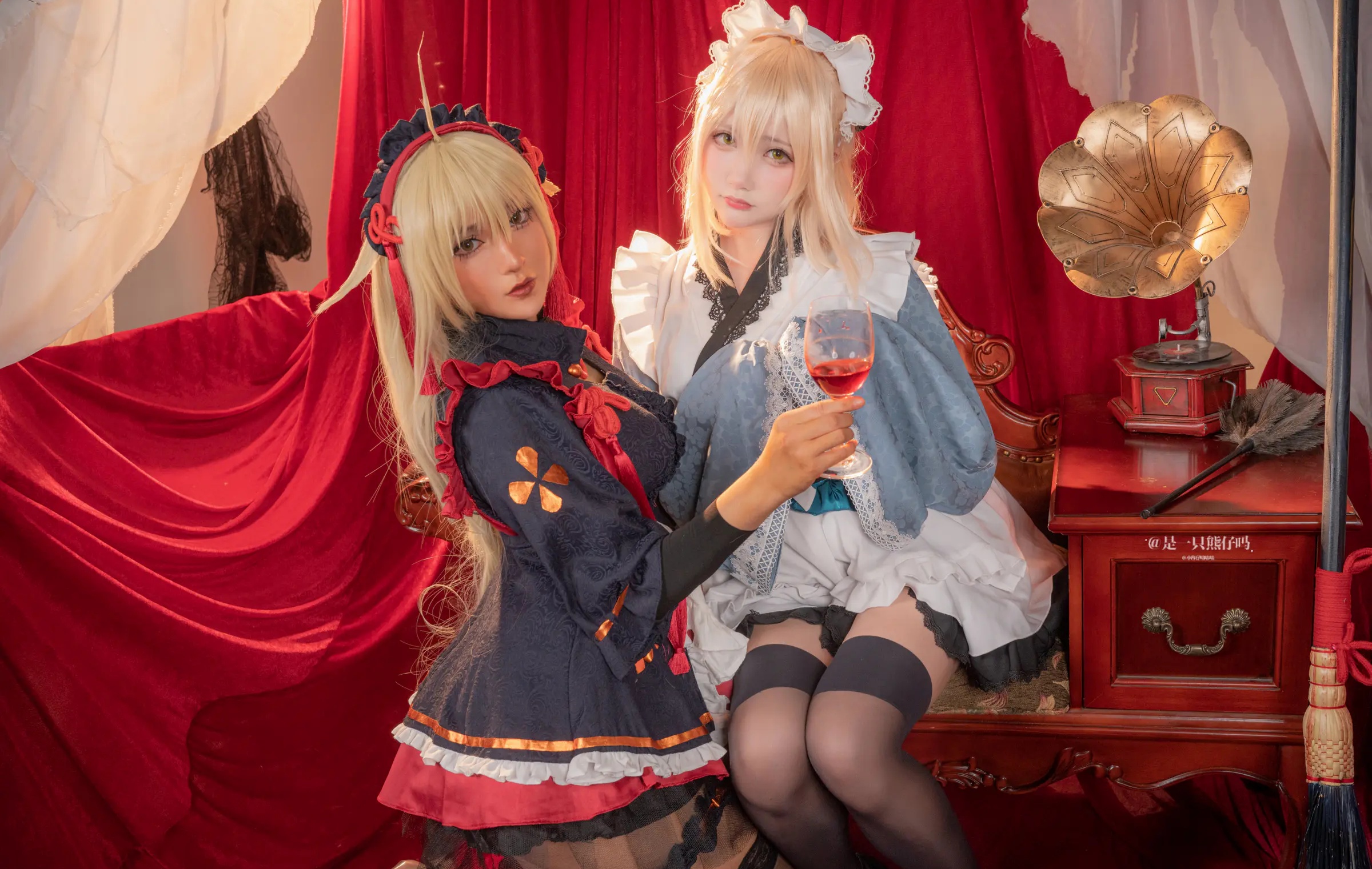 图片[5]-Coser美女_小容仔咕咕咕w_No.026 &ndash; FGO 冲田总司 魔神冲田 双人捆绑 [54P]-Coser网络美女论坛-免费套图-看套图