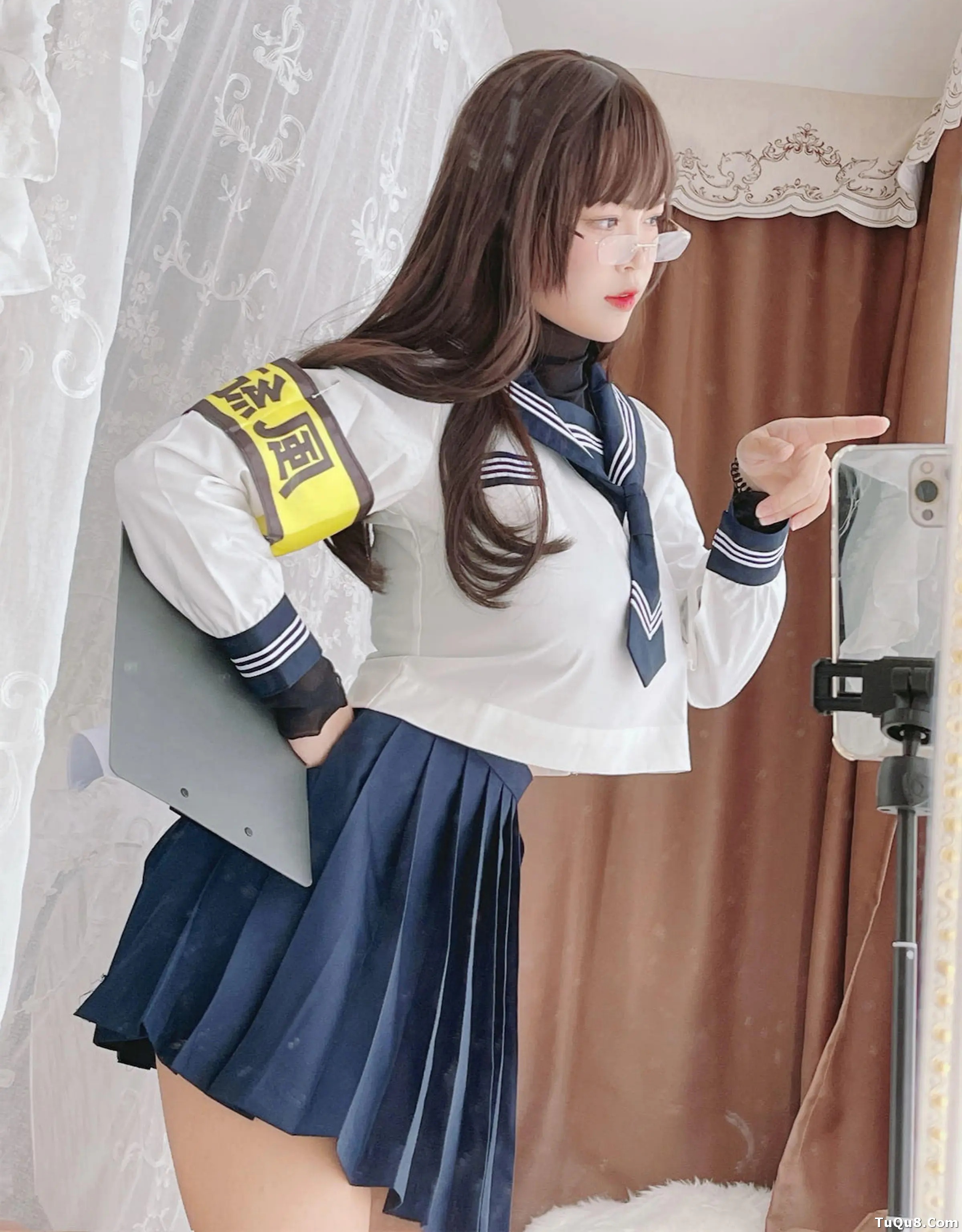 萌系小姐姐_白烨烨_No.047 &ndash; 风纪委员 主题写真 [60P]Xiuren秀人写真高清美女套图写真下载-看套图看套图