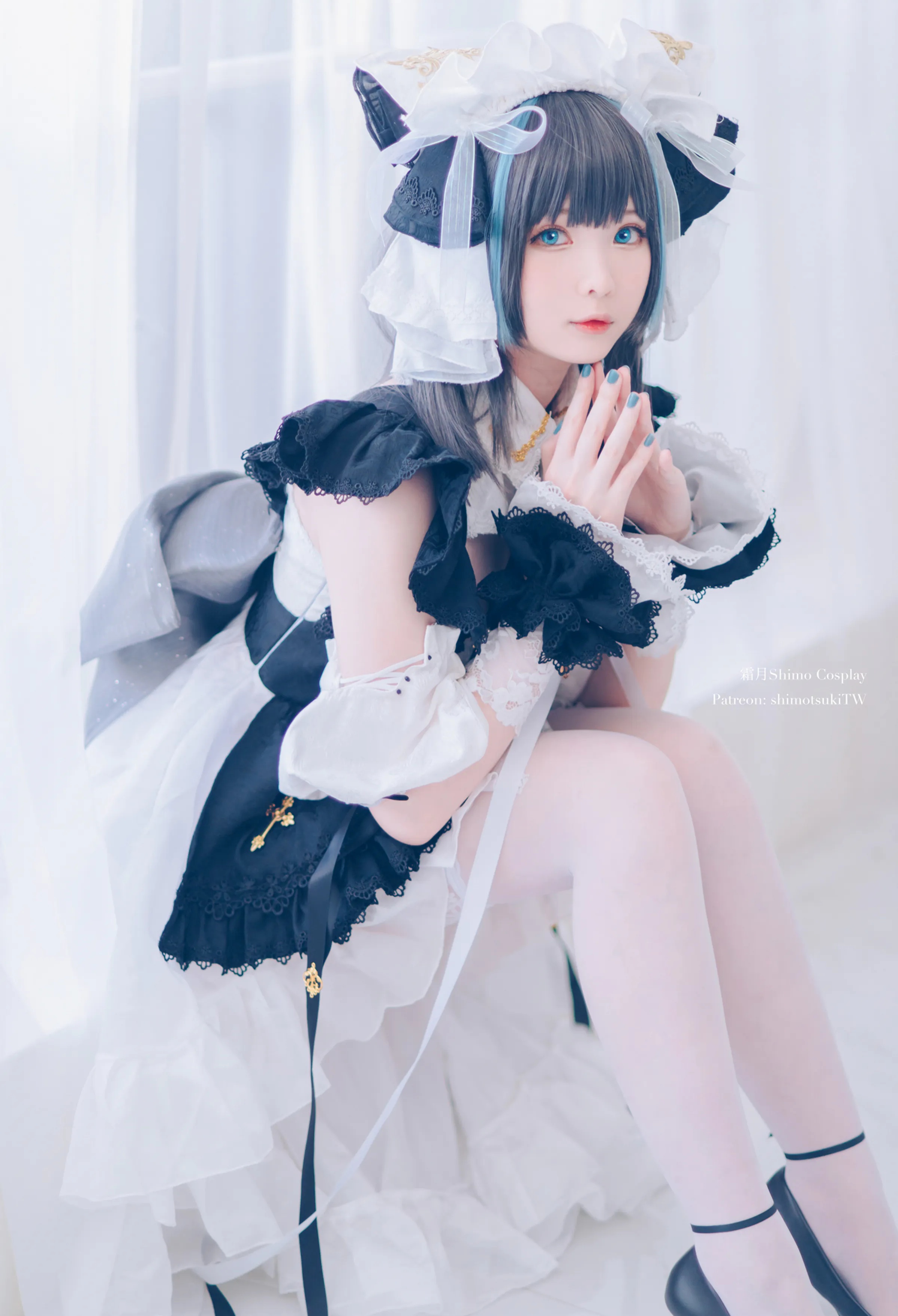 Coser美女_霜月shimo_No.054 &ndash; 碧蓝航线 柴郡 主题写真 [15P]Xiuren秀人写真高清美女套图写真下载-看套图看套图