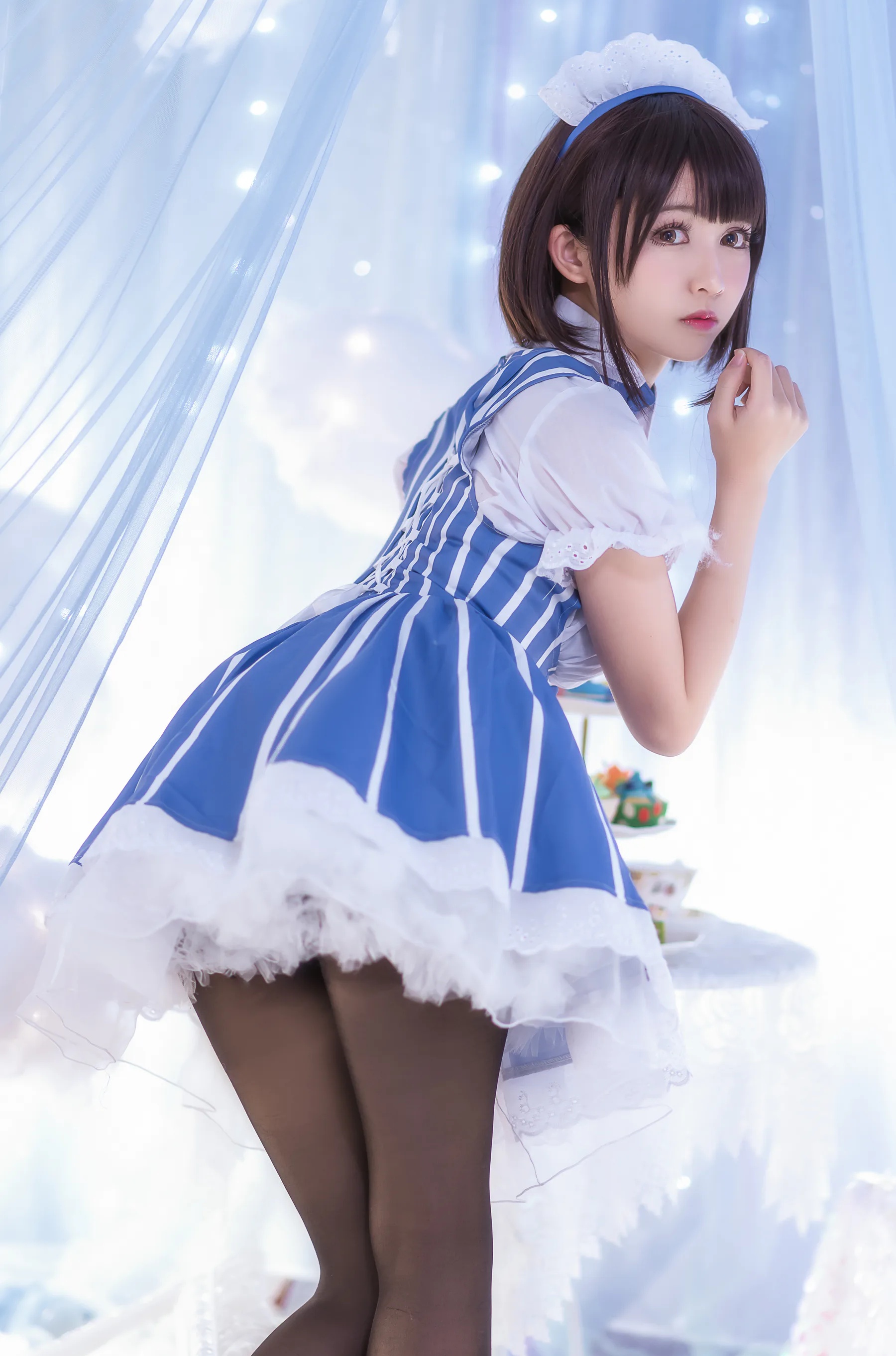 动漫博主_鳗鱼霏儿_No.014 加藤惠 女仆 主题写真 [19P]Xiuren秀人写真高清美女套图写真下载-看套图看套图