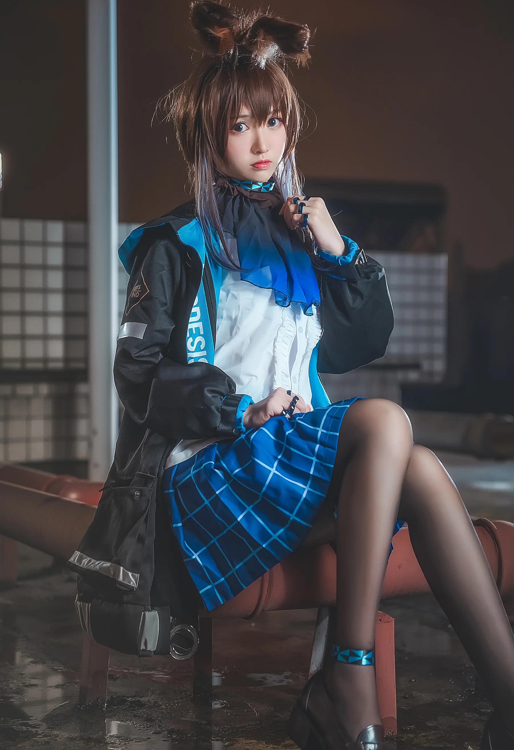 动漫博主_鳗鱼霏儿_No.019 明日方舟 主题写真 [10P]Xiuren秀人写真高清美女套图写真下载-看套图看套图