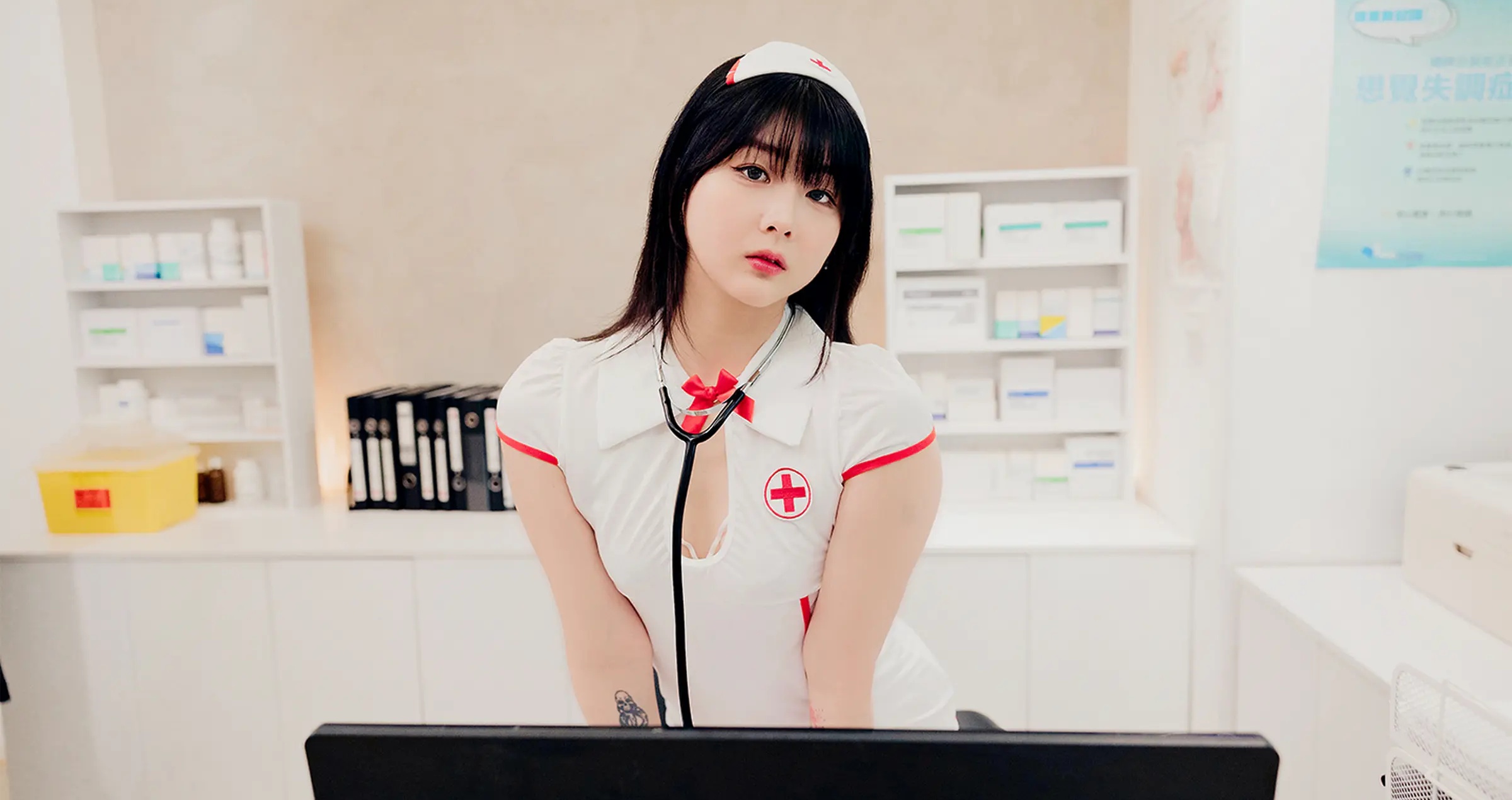 韩国美女_Jang Joo_No.049 &ndash; Sexy nurse [45P]-看套图
