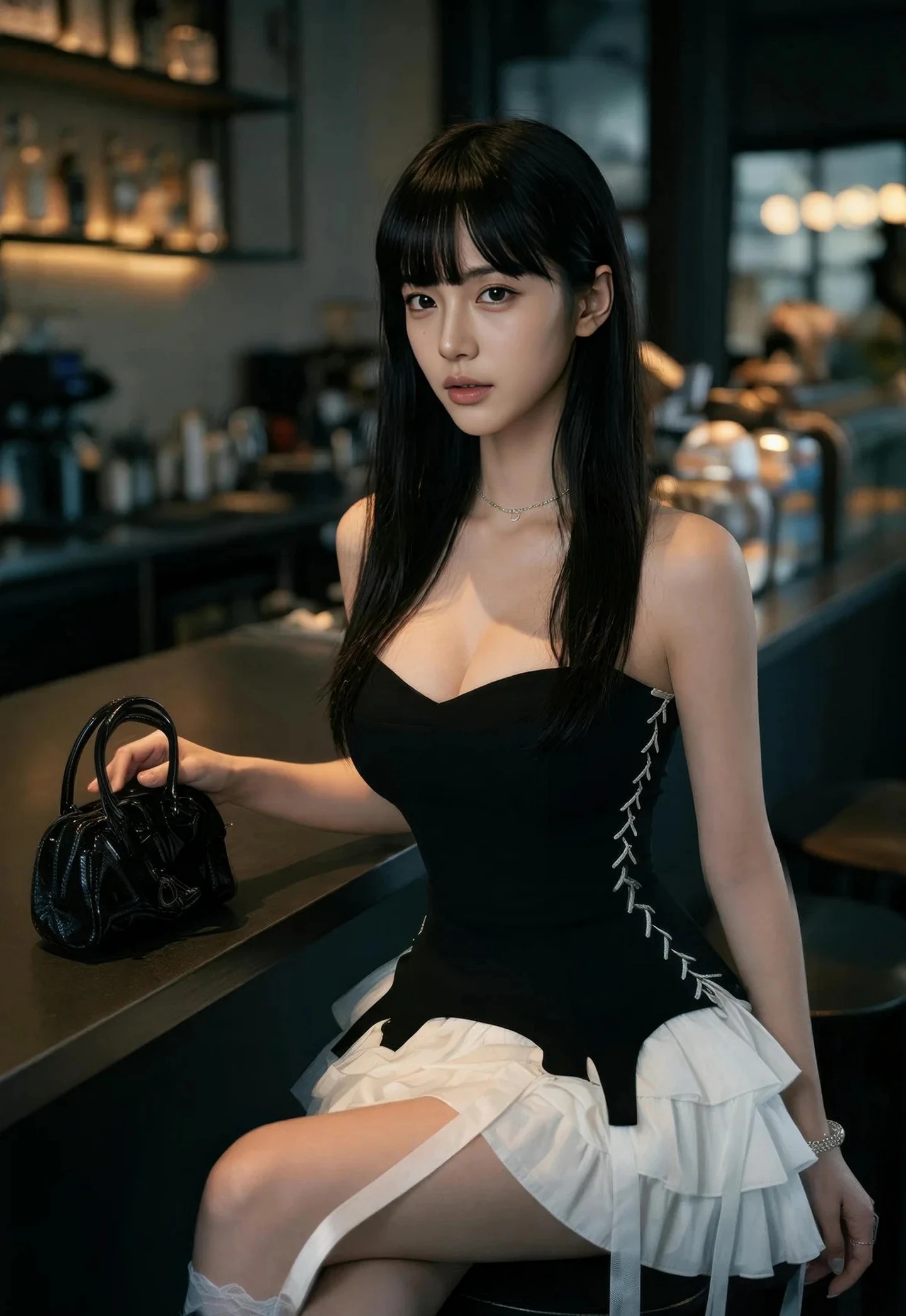 AIG美女_No.608_九歌lina_黑色情趣内衣 主题写真 [73+1P]Xiuren秀人写真高清美女套图写真下载-看套图看套图