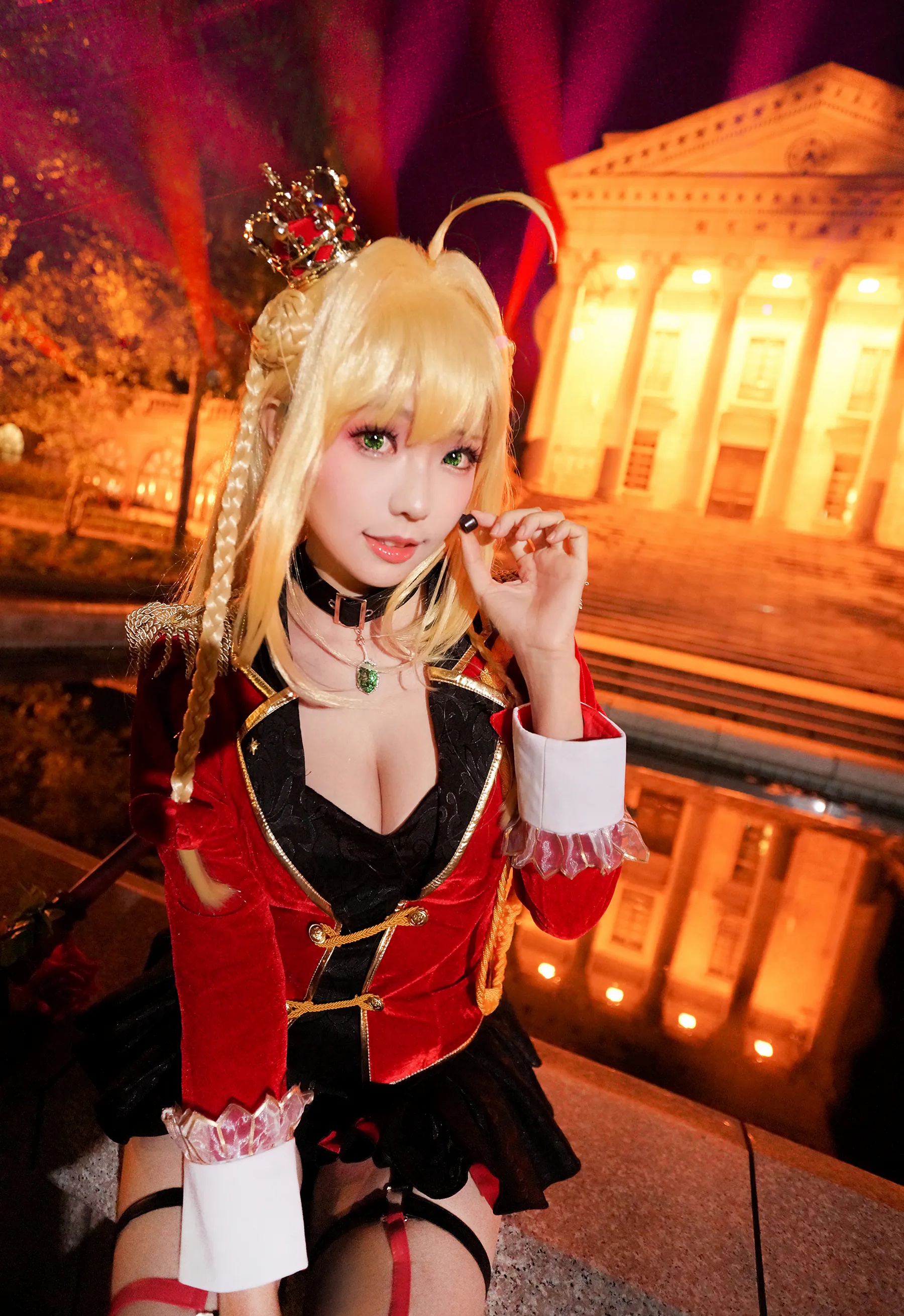 Coser妹子_ElyEE子_No.062 尼禄-偶像 主题写真 [15P]Xiuren秀人写真高清美女套图写真下载-看套图看套图