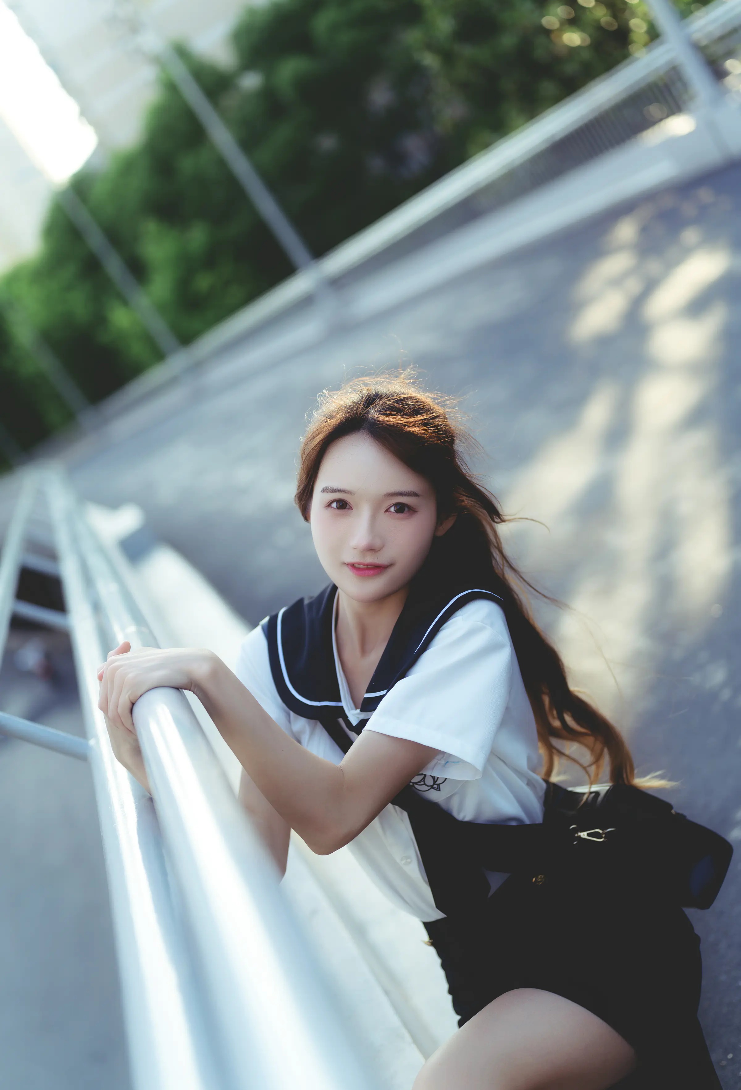 颜值博主_兔子Zzz不吃胡萝卜_No.095 &ndash; 约定的桥 主题写真 [35P]-看套图