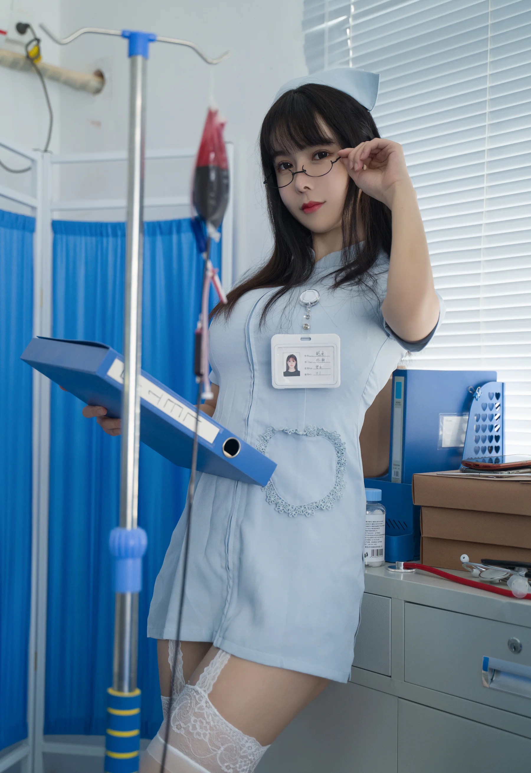 动漫博主_亚马逊鲶鱼_No.011 &ndash; 新人看护师 主题写真 [120P]-看套图