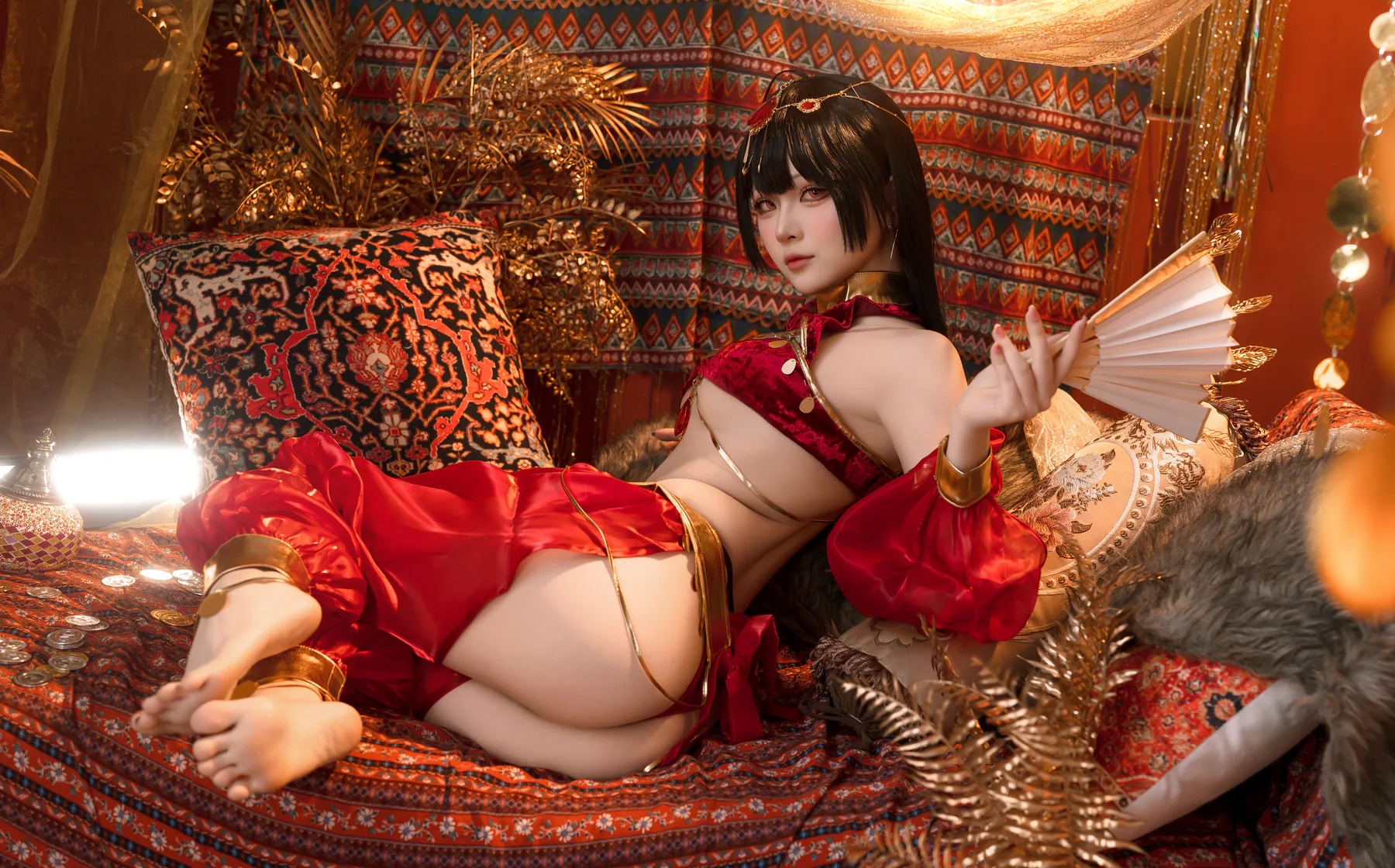 动漫博主_屿鱼Yukako_No.045 &ndash; 大凤舞娘 新年特典 主题写真 [50P]-看套图