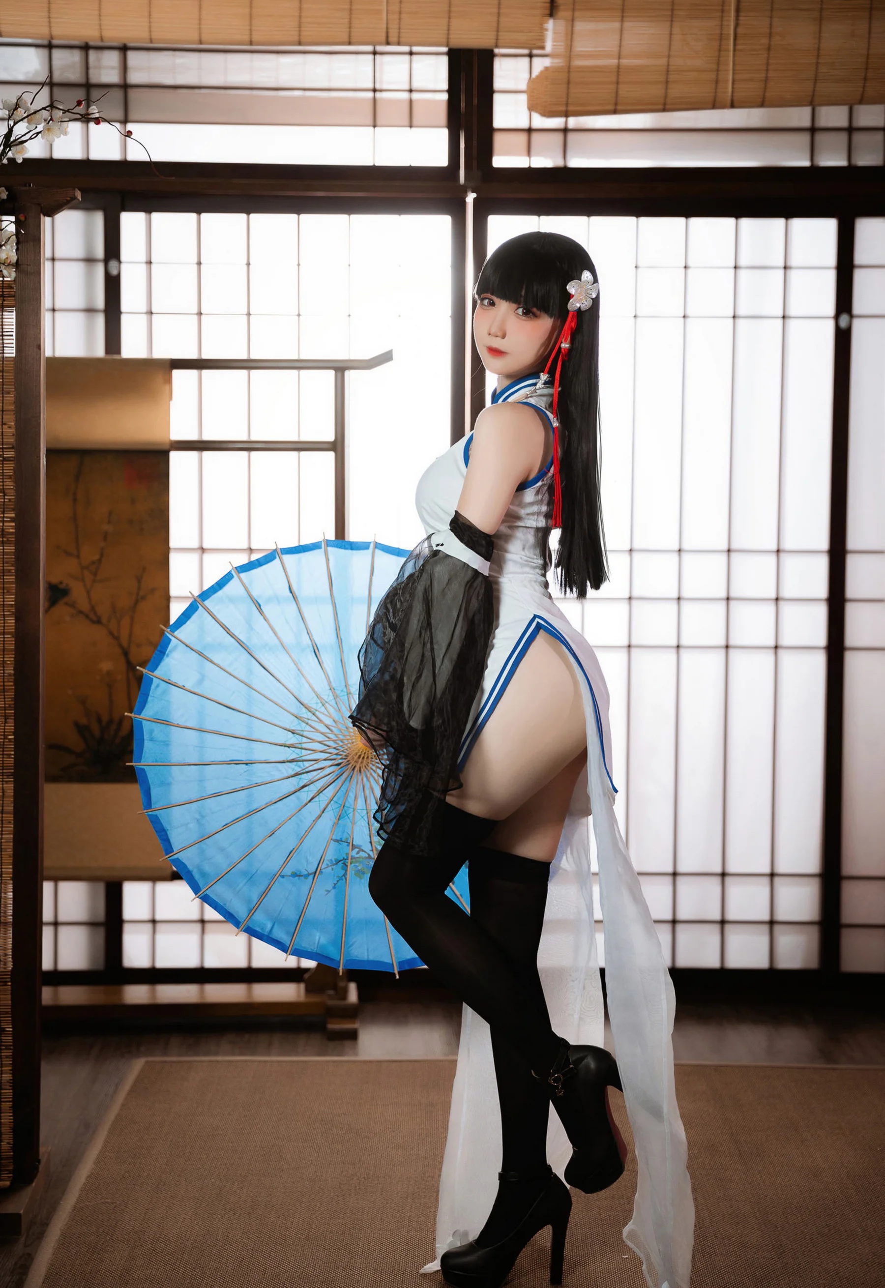 Coser美女_焖焖碳_No.043 &ndash; 碧蓝航线 逸仙 主题写真 [23P]Xiuren秀人写真高清美女套图写真下载-看套图看套图