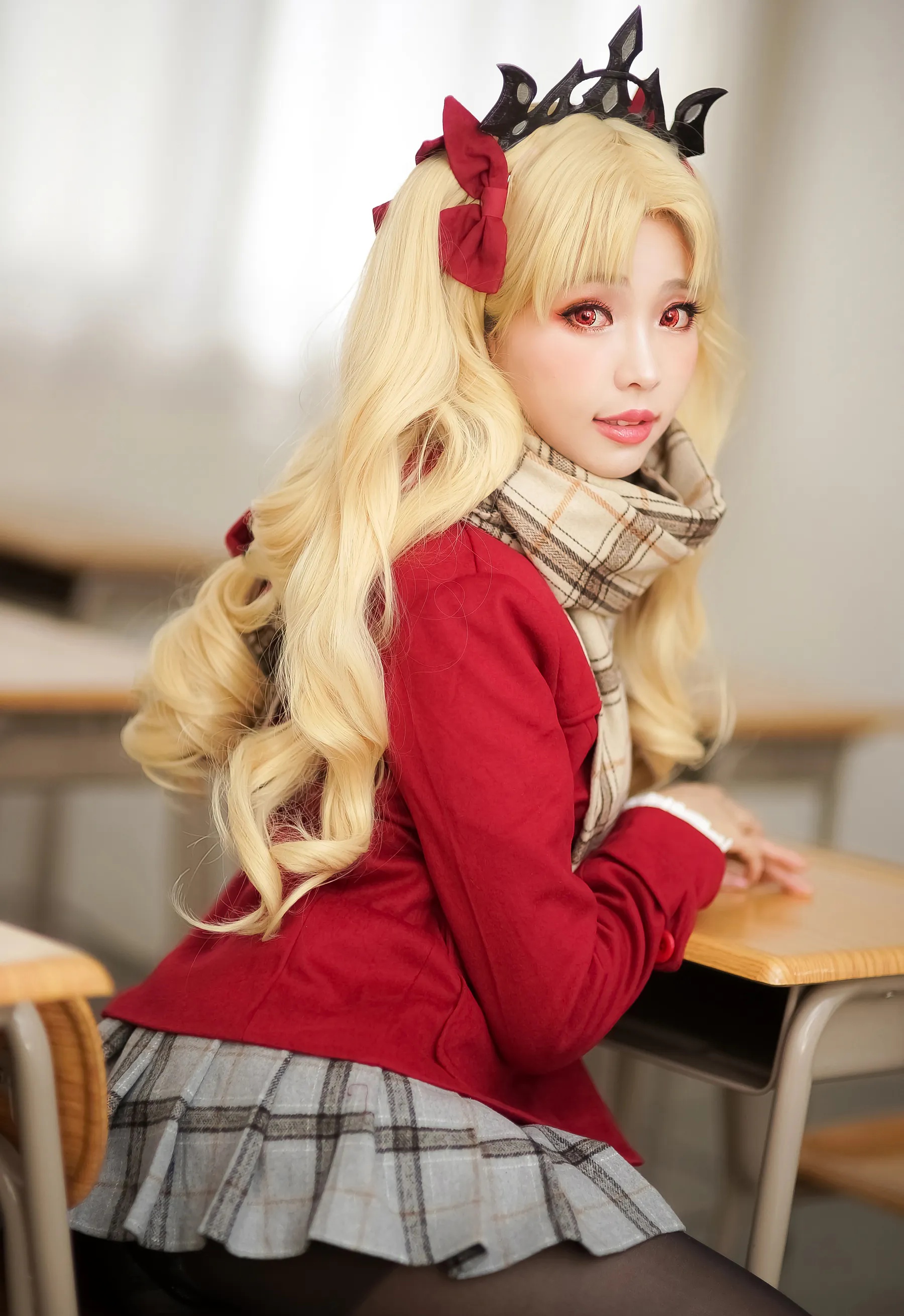 Coser妹子_ElyEE子_No.059 远坂凛-jk 主题写真 [55P]Xiuren秀人写真高清美女套图写真下载-看套图看套图