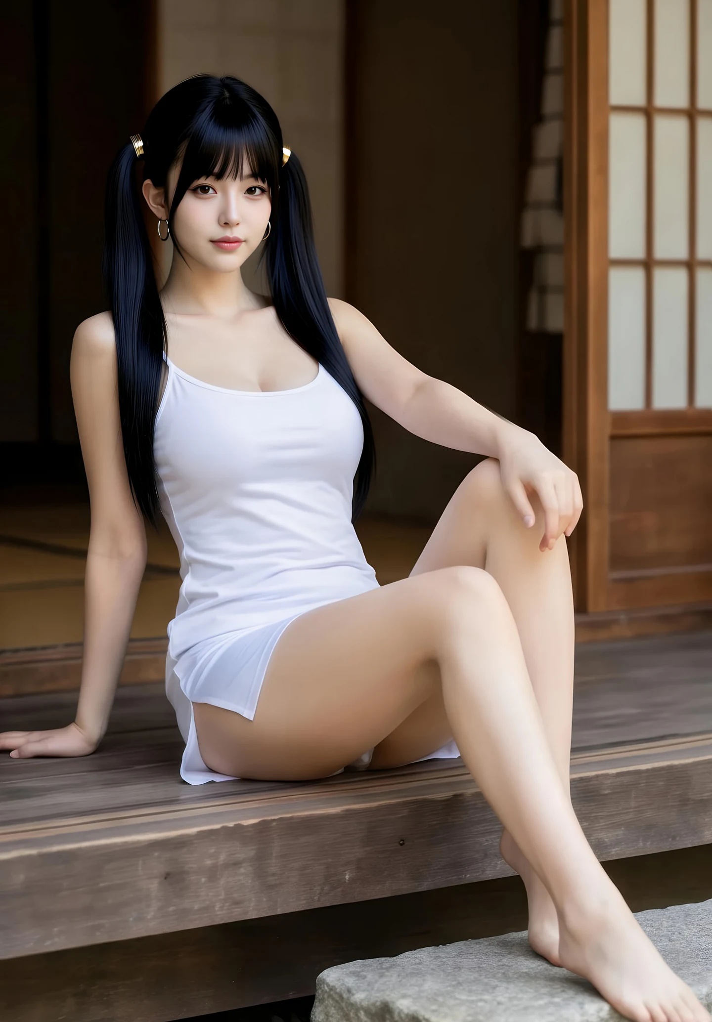 AIG美女_No.547_柚柚sasa_白色连衣短裙 主题写真 [69+1P]Xiuren秀人写真高清美女套图写真下载-看套图看套图