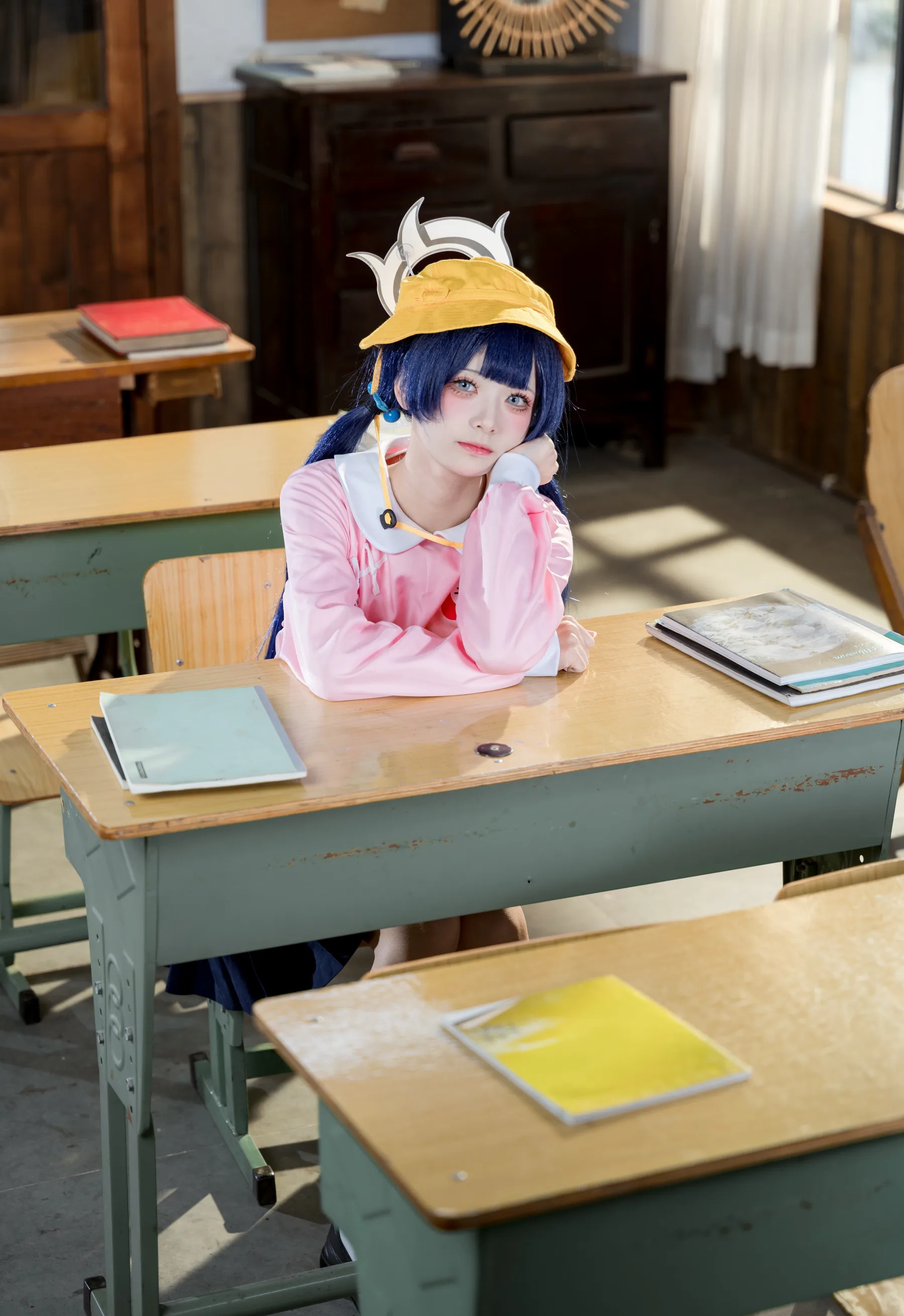 人气Coser美女_九柒喵_No.026 妃咲幼稚园 (蔚蓝档案) 主题写真 [25P]-看套图