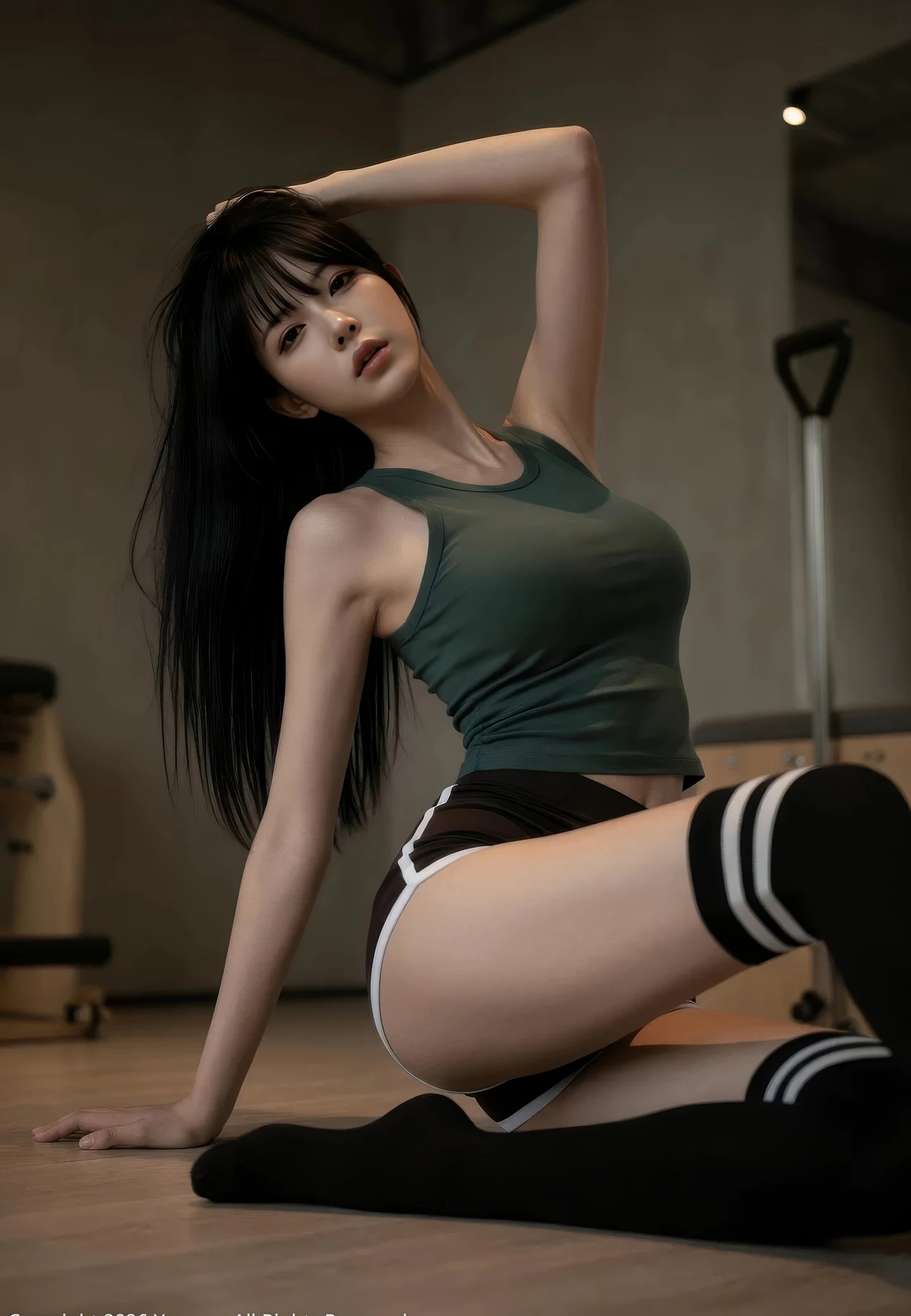 AIG美女_No.521_芭喜mila_运动内衣 主题写真 [65+1P]Xiuren秀人写真高清美女套图写真下载-看套图看套图