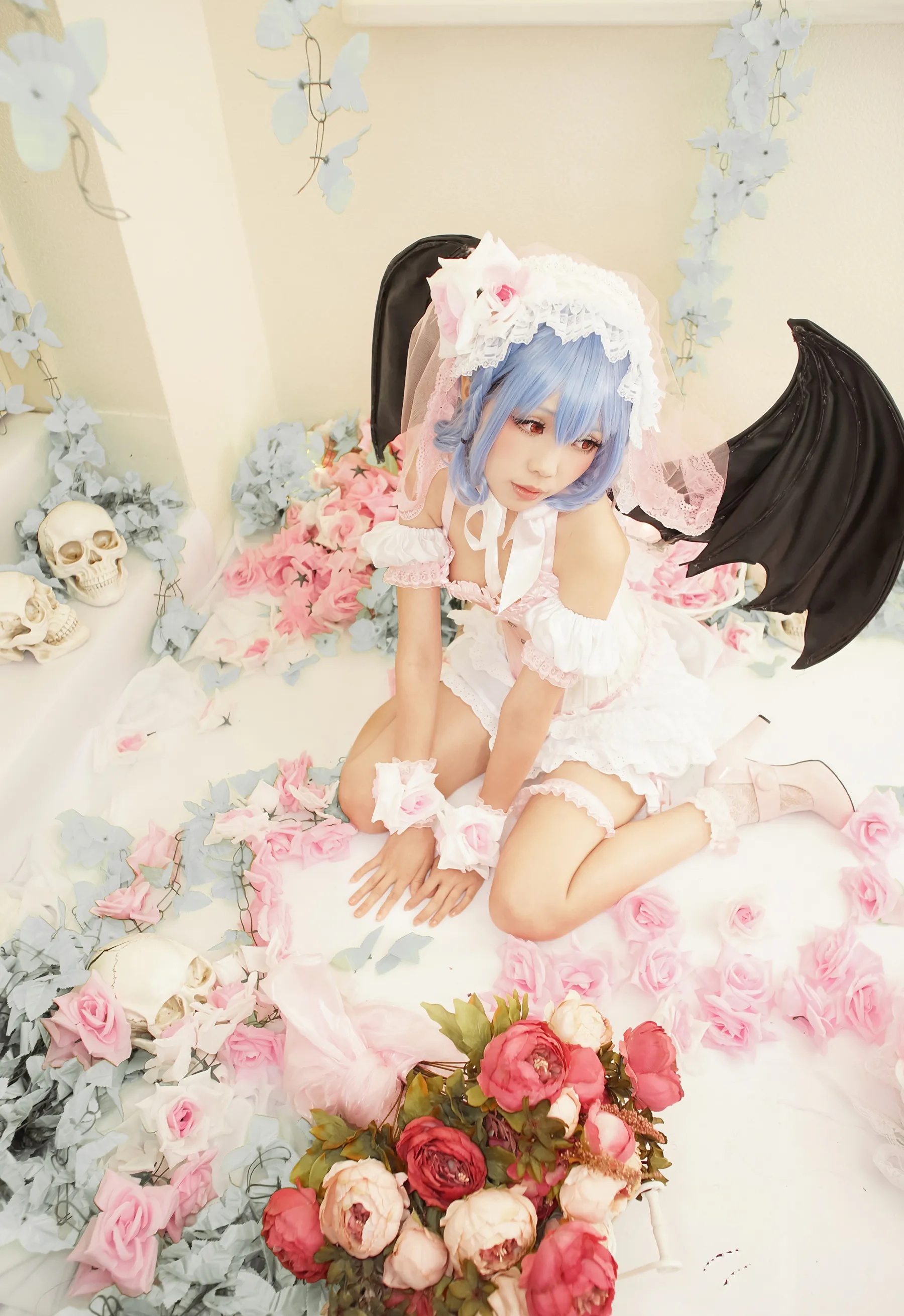 Coser妹子_ElyEE子_No.056 蕾米莉亚&middot;斯卡雷特 主题写真 [115P]Xiuren秀人写真高清美女套图写真下载-看套图看套图