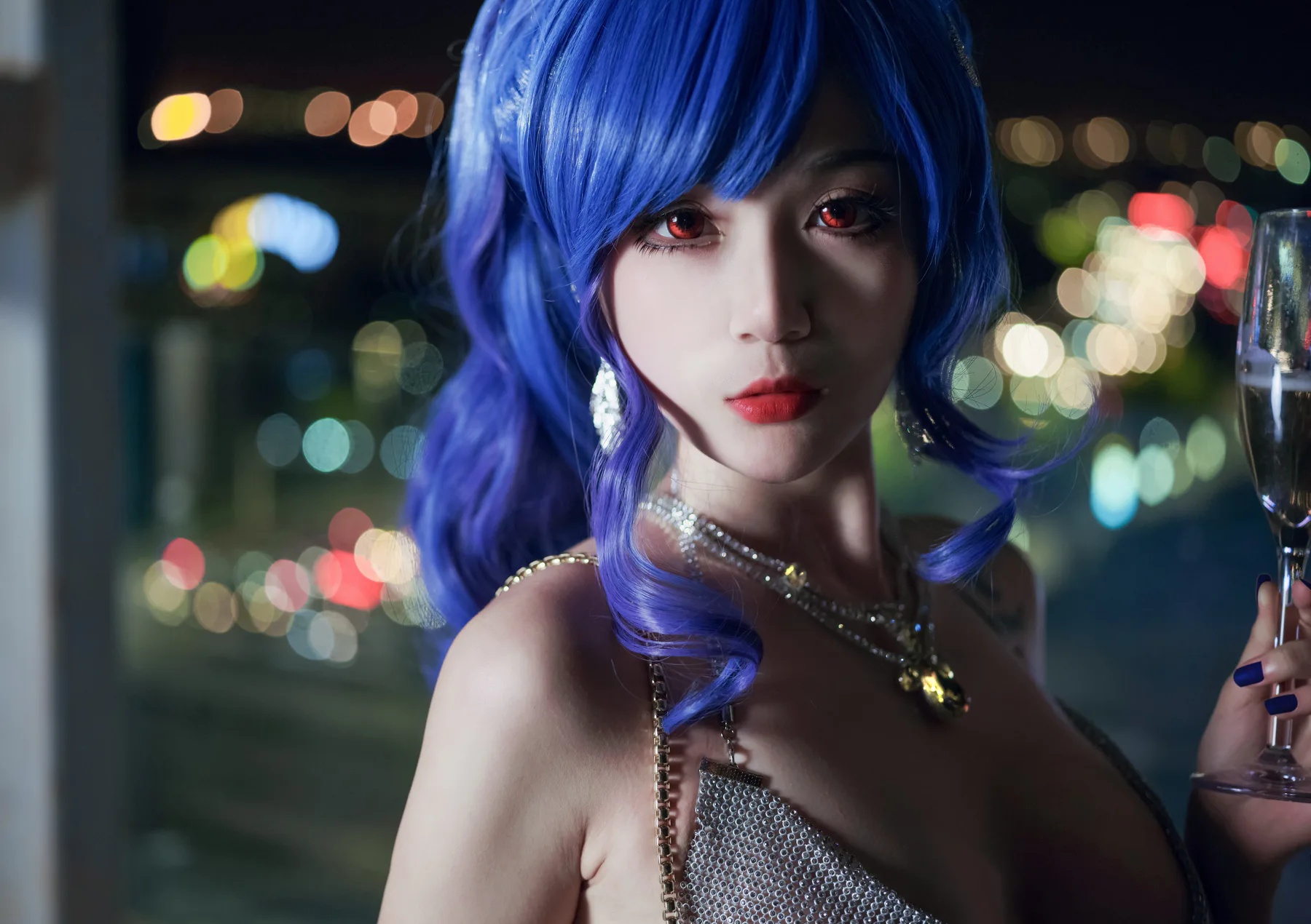 二次元博主_一米八的大梨子_No.007 圣路易斯 主题写真 [24P]Xiuren秀人写真高清美女套图写真下载-看套图看套图