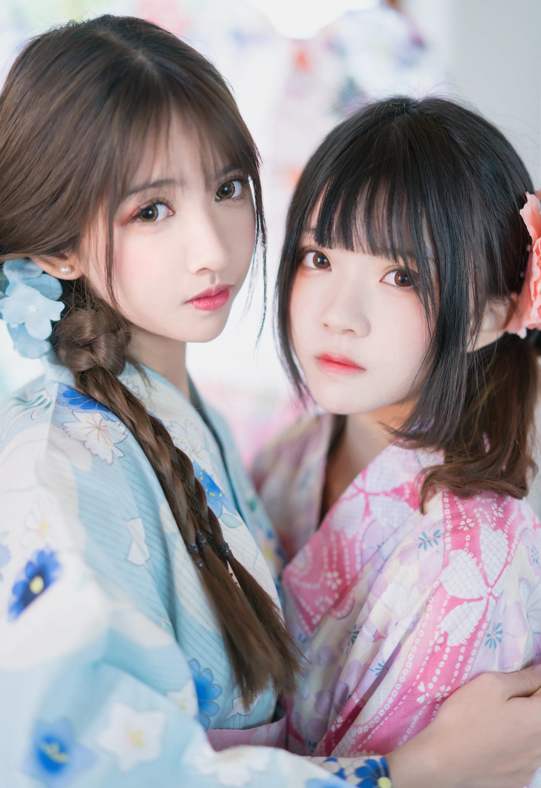 动漫博主_鳗鱼霏儿_No.002 &桜桃喵 百合 主题写真 [20P]Xiuren秀人写真高清美女套图写真下载-看套图看套图