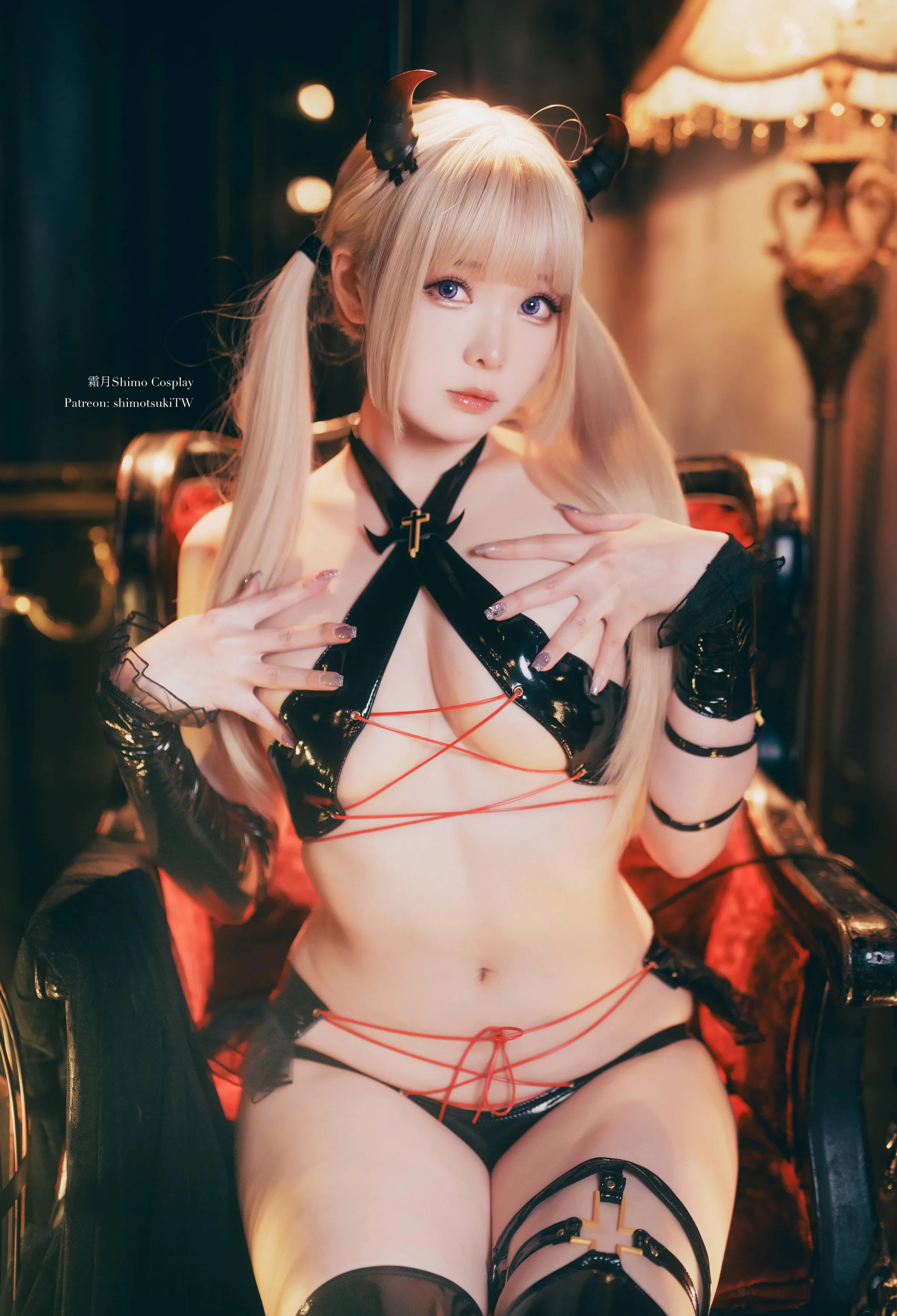 Coser美女_霜月shimo_No.140 &ndash; Marie Rose Devil [18P]-看套图