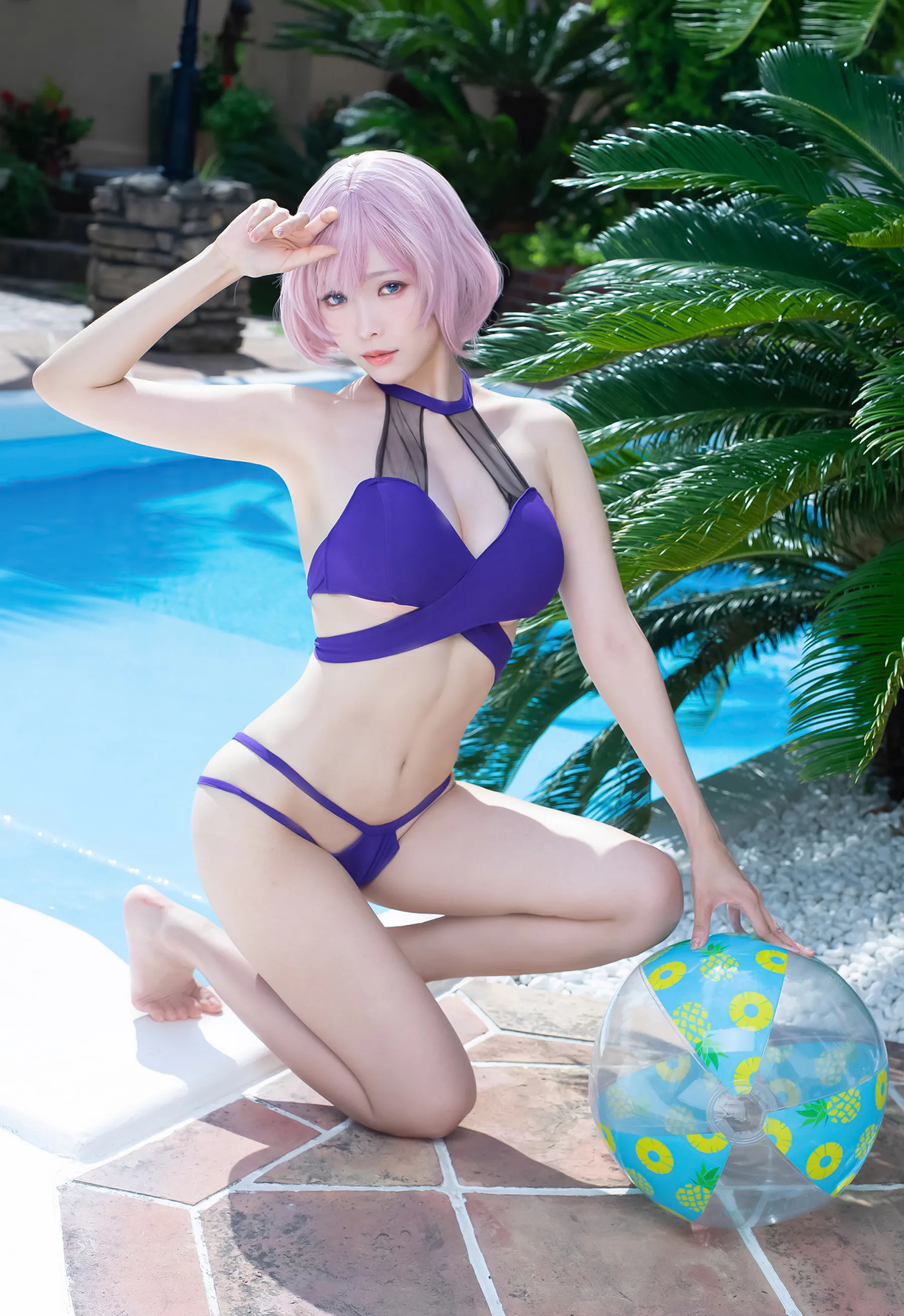 Coser妹子_ElyEE子_No.082 Mujina Swimsuit 主题写真 [36P]-看套图