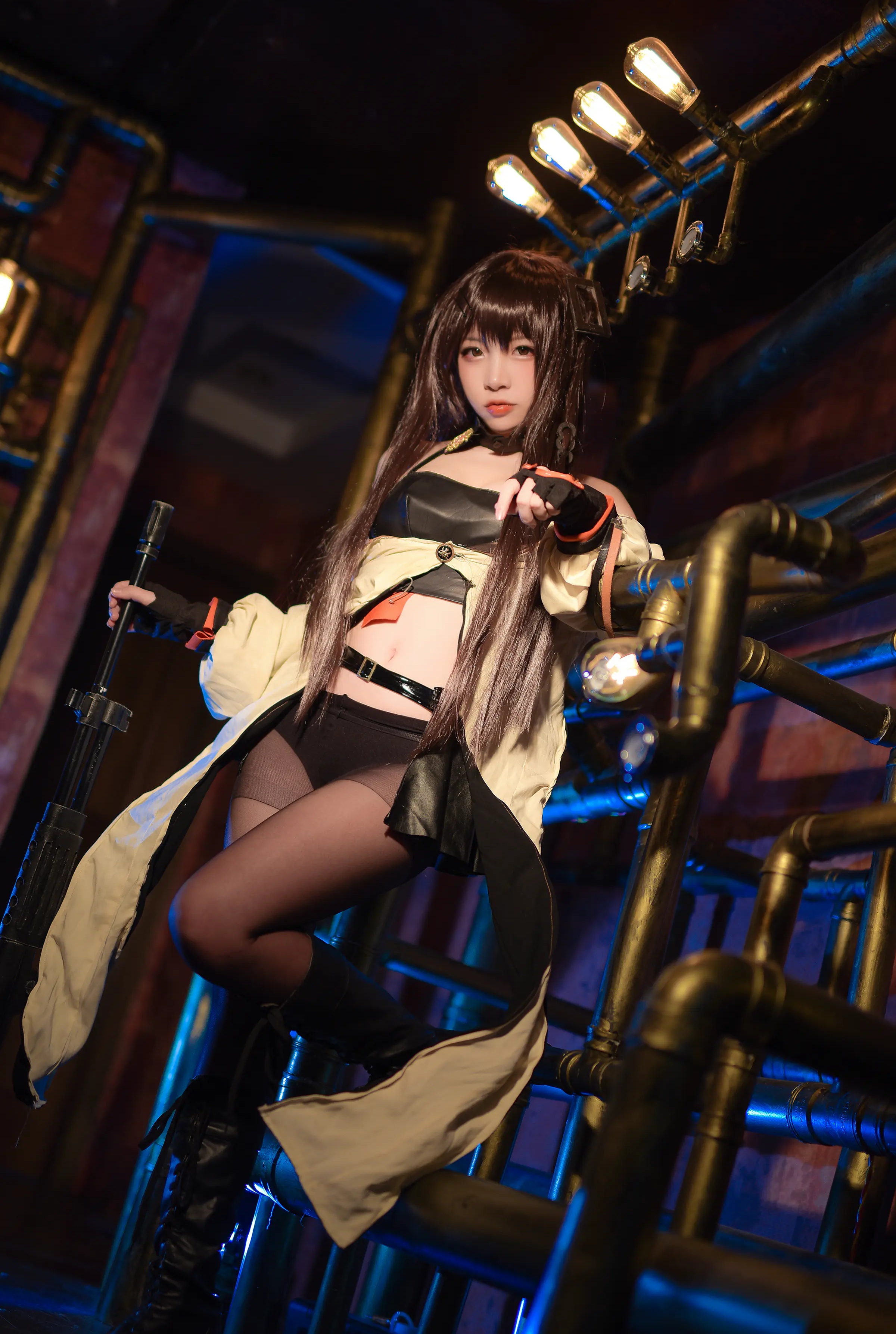 Coser美女_二佐nisa_No.099 &ndash; 少女前线k2 主题写真 [45P]-看套图