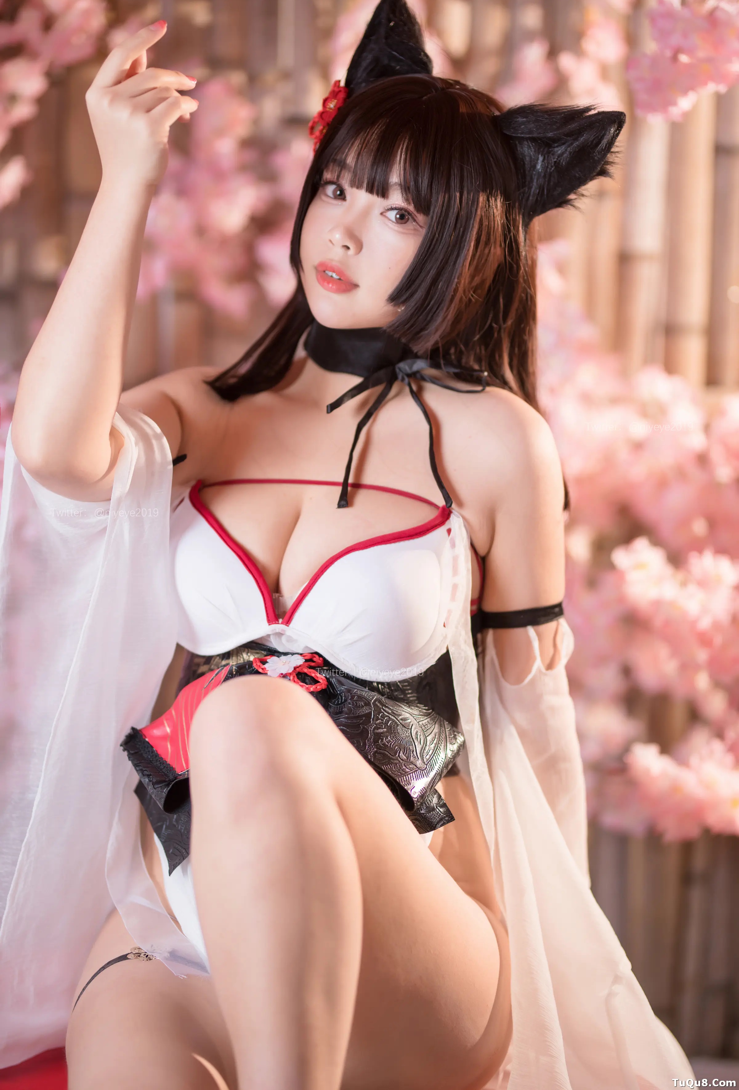 萌系小姐姐_白烨烨_No.054 &ndash; 湿身天诚泳装 主题写真 [61P]Xiuren秀人写真高清美女套图写真下载-看套图看套图