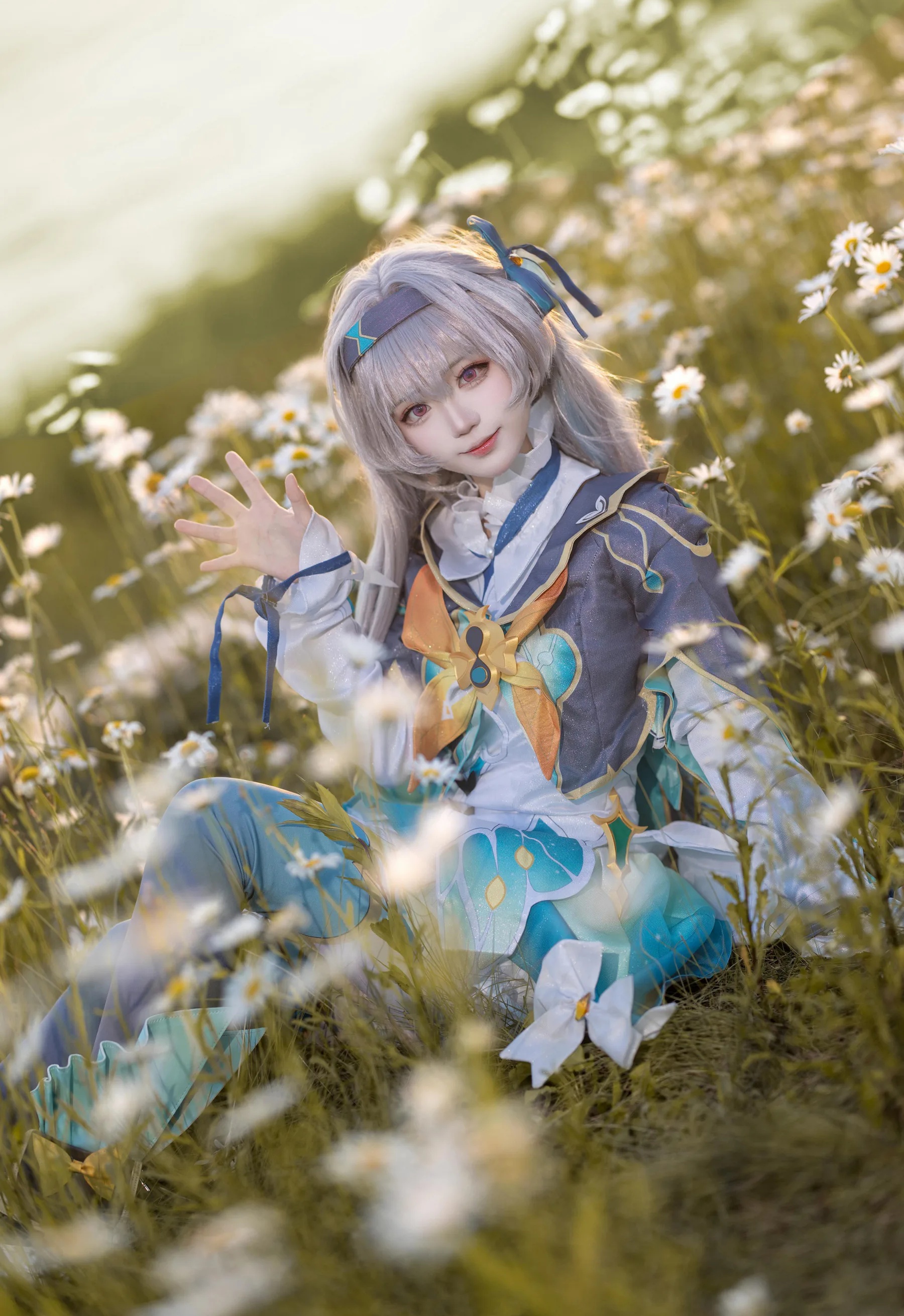 动漫博主_花柒hana_No.037 &ndash; 崩坏&middot;星穹铁道 流萤 [18P]Xiuren秀人写真高清美女套图写真下载-看套图看套图