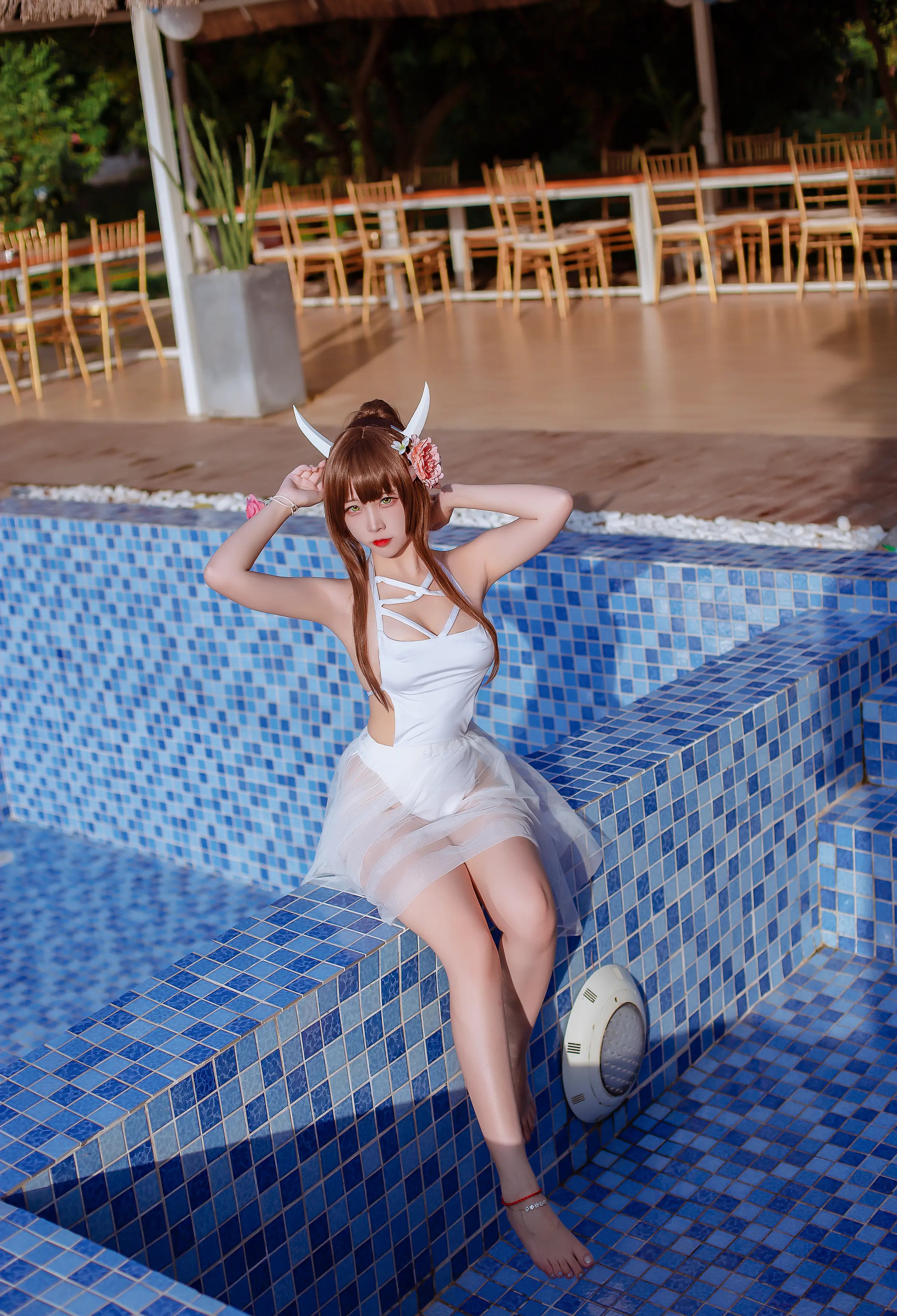 Coser美女_二佐nisa_No.113 &ndash; 碧蓝航线 鲟泳装 主题写真 [9P]Xiuren秀人写真高清美女套图写真下载-看套图看套图