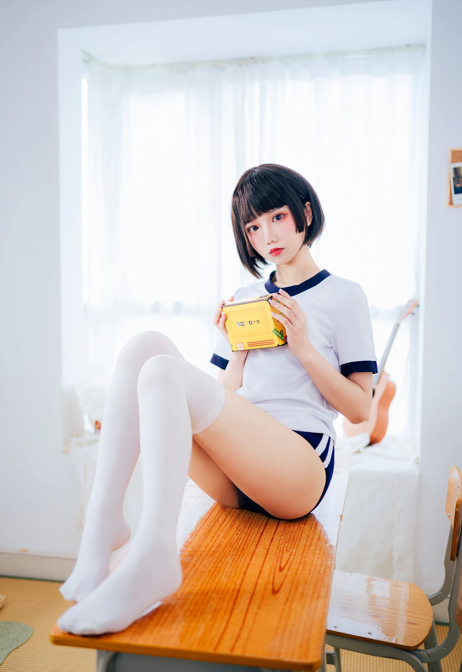 Coser美女_果咩酱w_No.008 &ndash; 体操服 主题写真 [19P]Xiuren秀人写真高清美女套图写真下载-看套图看套图