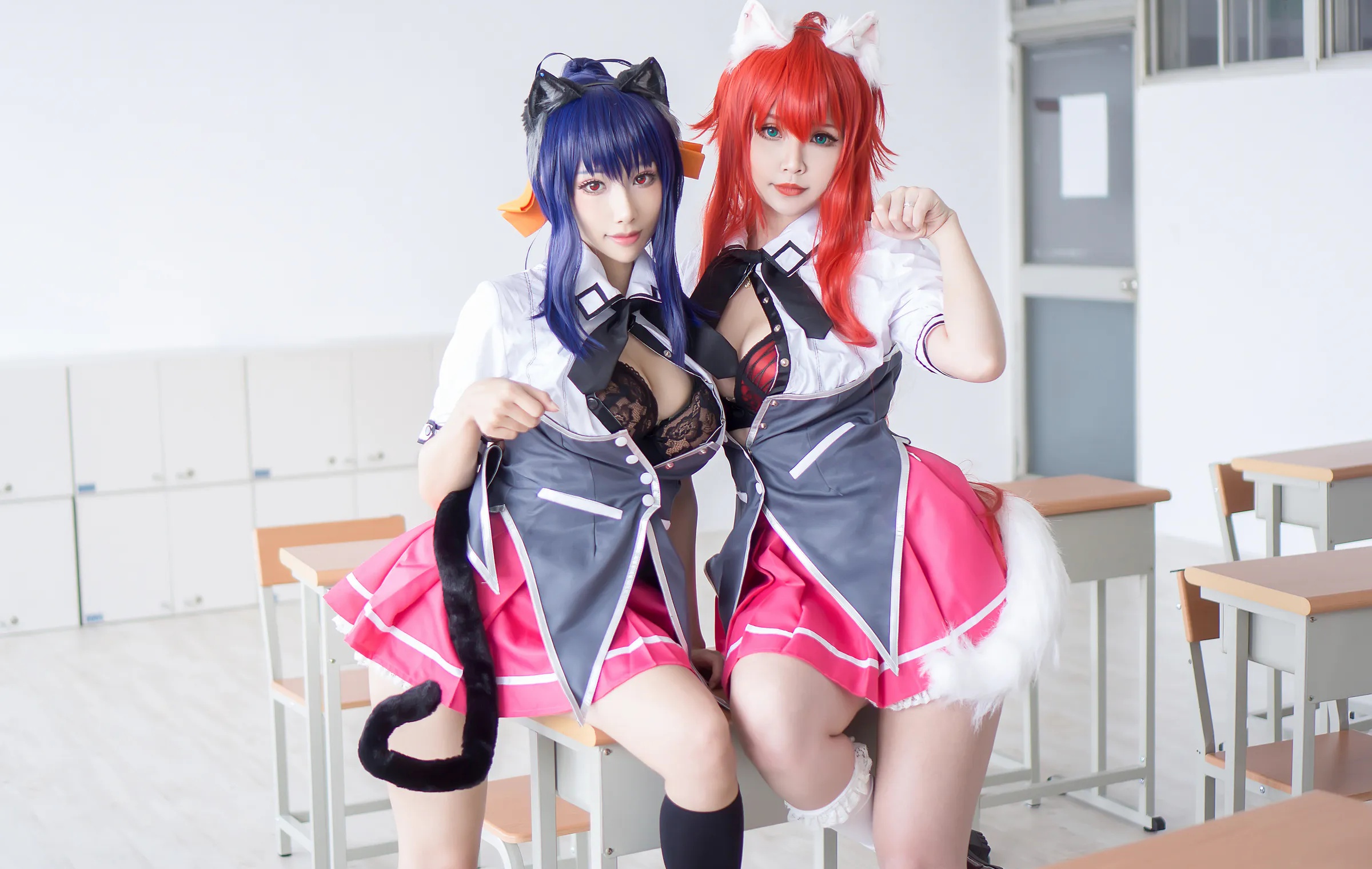 越南Coser美女_Hana Bunny_No.060 &ndash; DXD Duo with Hane 主题写真 [10P]Xiuren秀人写真高清美女套图写真下载-看套图看套图
