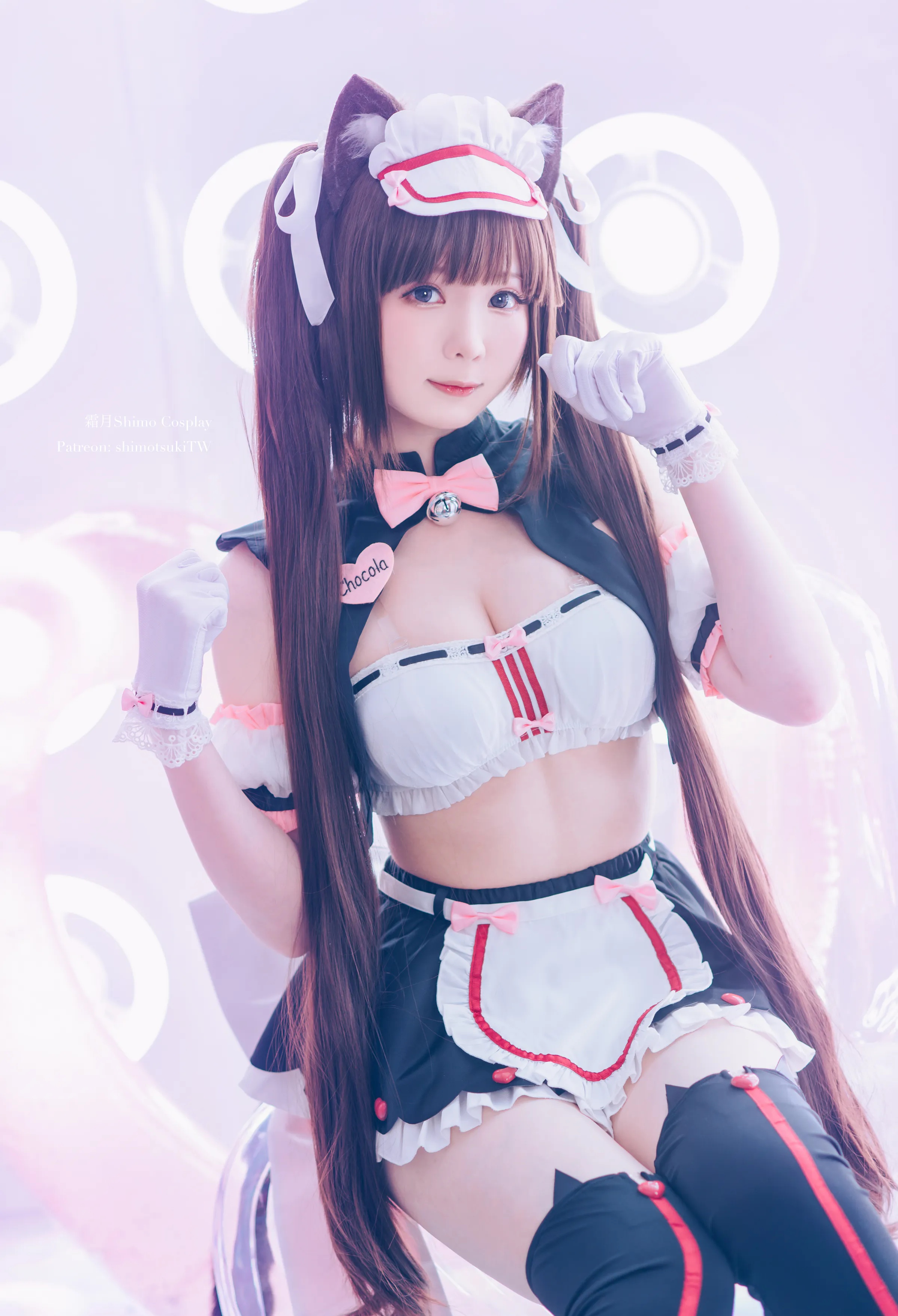 Coser美女_霜月shimo_No.056 &ndash; NEKOPARA 巧克力赛车服 主题写真 [12P]Xiuren秀人写真高清美女套图写真下载-看套图看套图