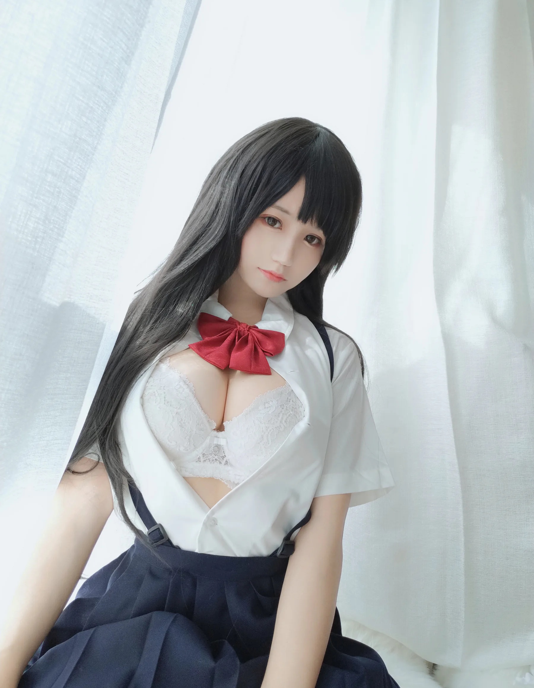 二次元博主_小仓千代w_No.003 告白常识 主题写真 [34P]Xiuren秀人写真高清美女套图写真下载-看套图看套图