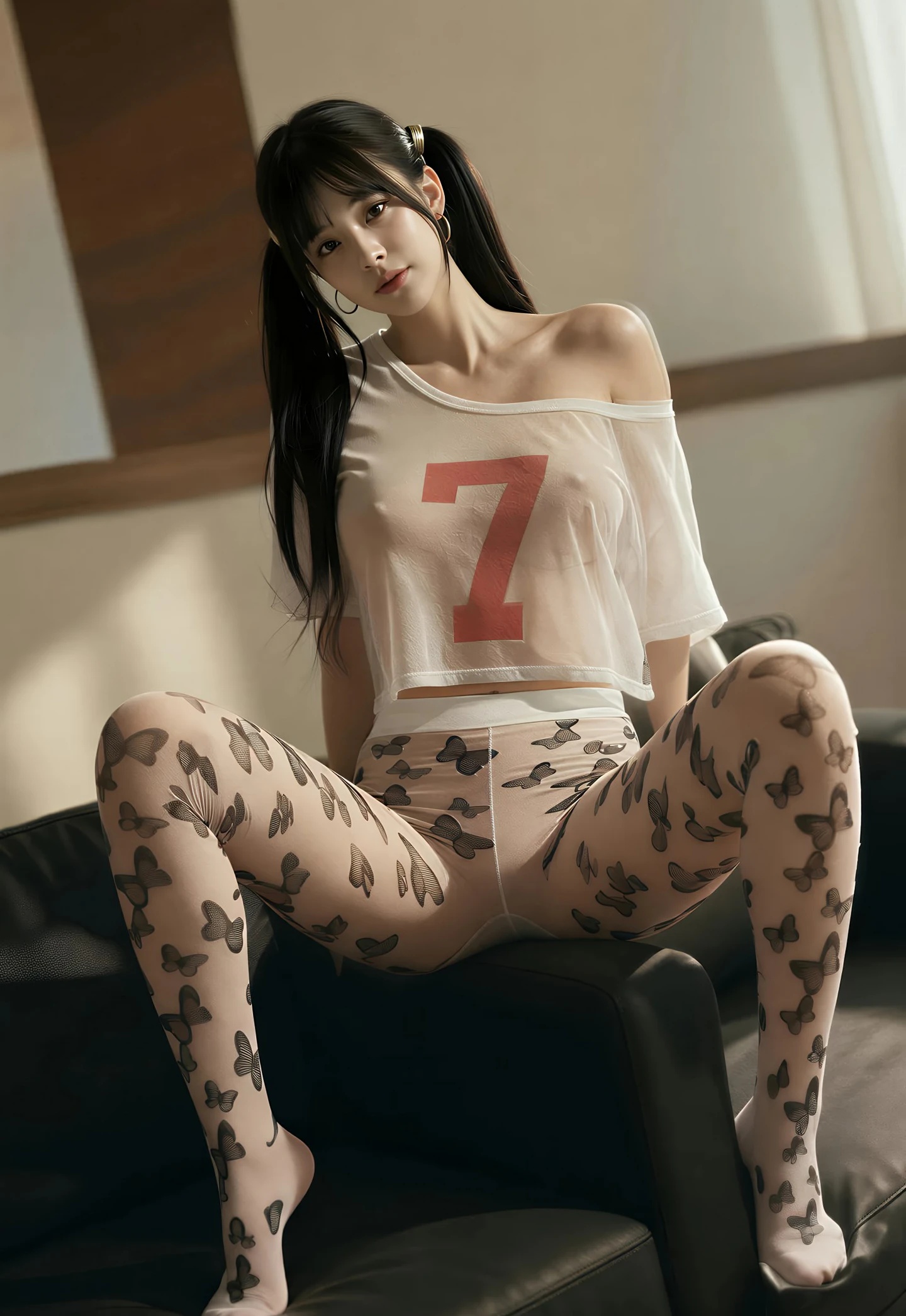 AIG美女_No.573_柚柚sasa_白色薄T 主题写真 [71+1P]Xiuren秀人写真高清美女套图写真下载-看套图看套图