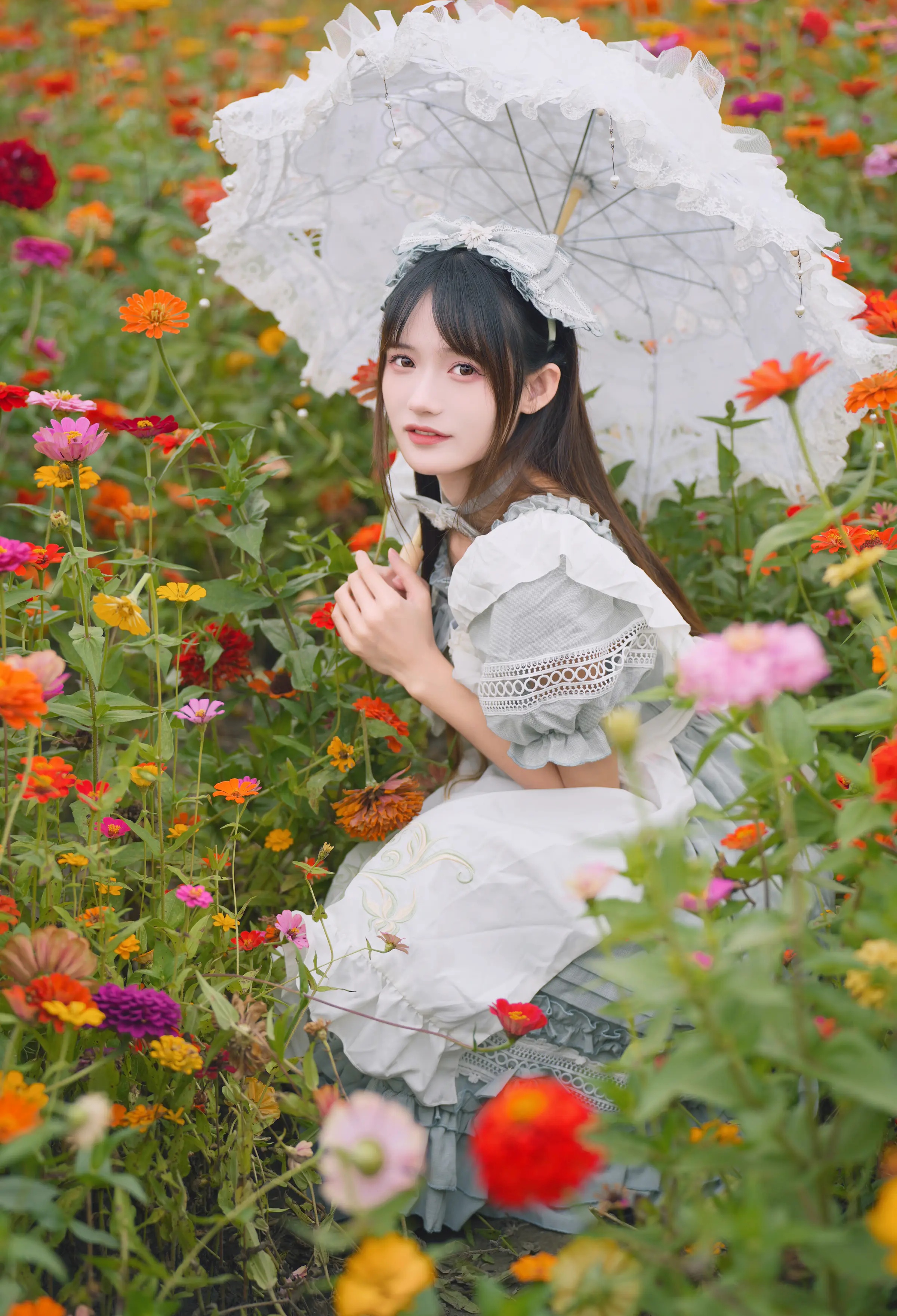 颜值博主_兔子Zzz不吃胡萝卜_No.144 &ndash; 秋日序曲 主题写真 [46P]-看套图