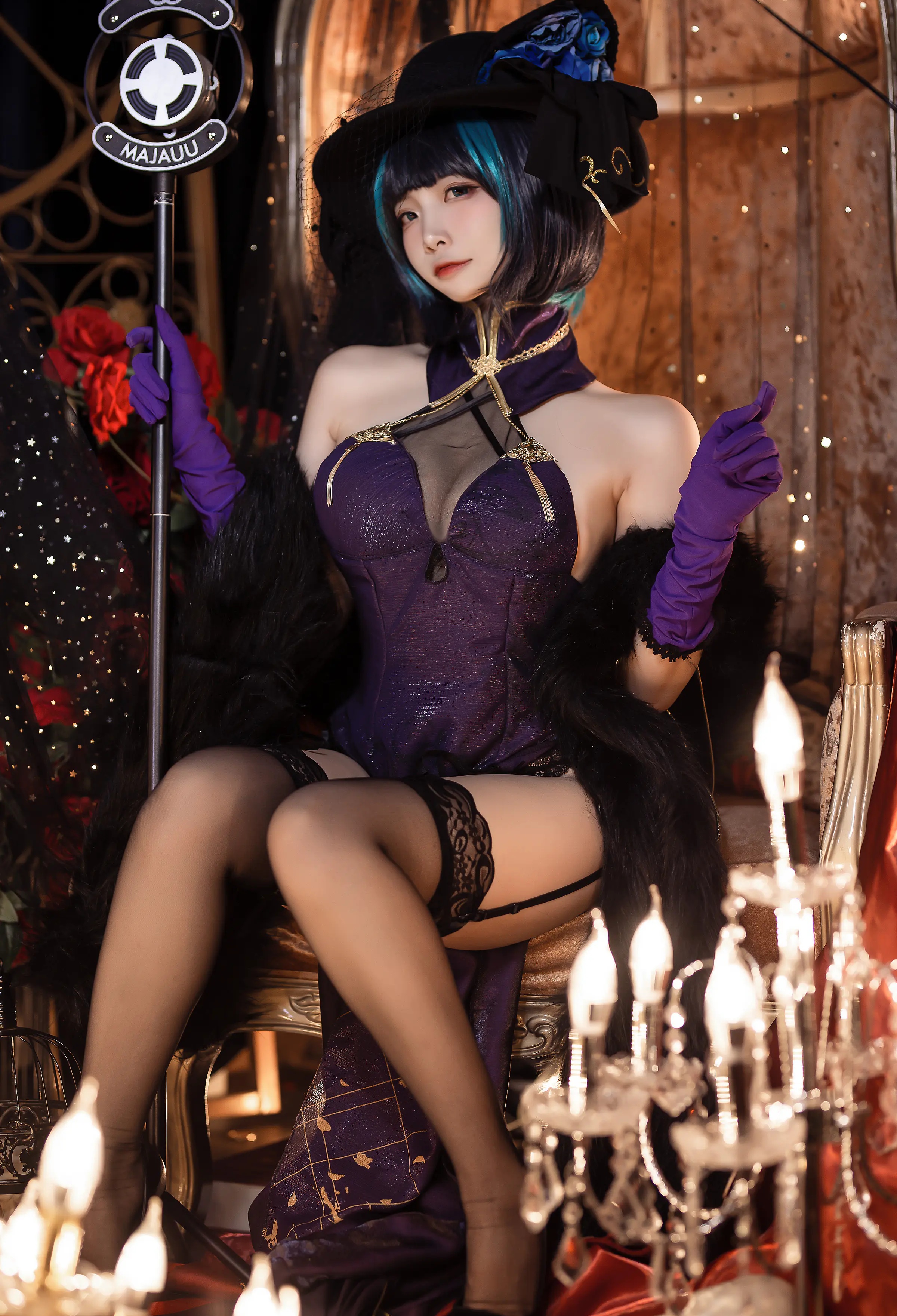 Coser美女_二佐nisa_No.109 &ndash; 柴郡音乐绚烂 主题写真 [9P]Xiuren秀人写真高清美女套图写真下载-看套图看套图