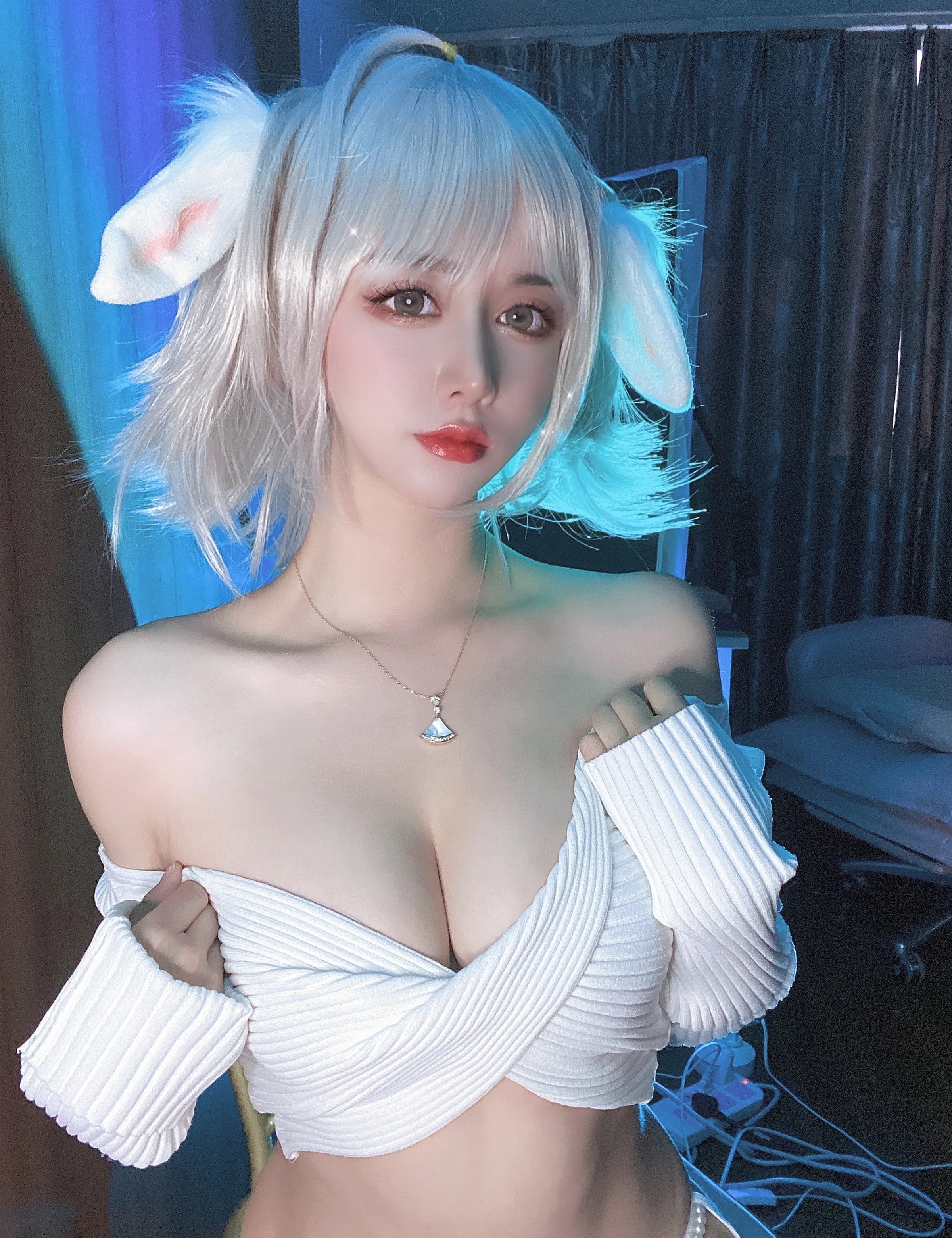 Coser美女_过期米线线喵_No.116 兔子小姐 主题写真 [52P]Xiuren秀人写真高清美女套图写真下载-看套图看套图